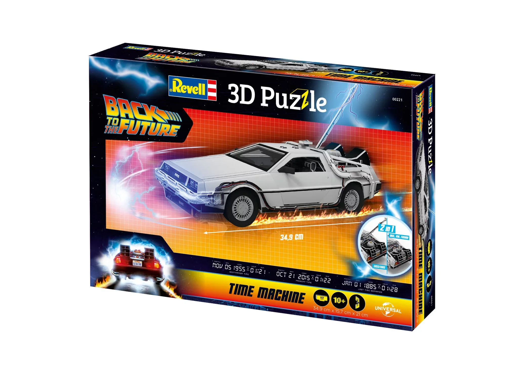 3D Puzzle DeLorean "Back to the Future" - Image 10