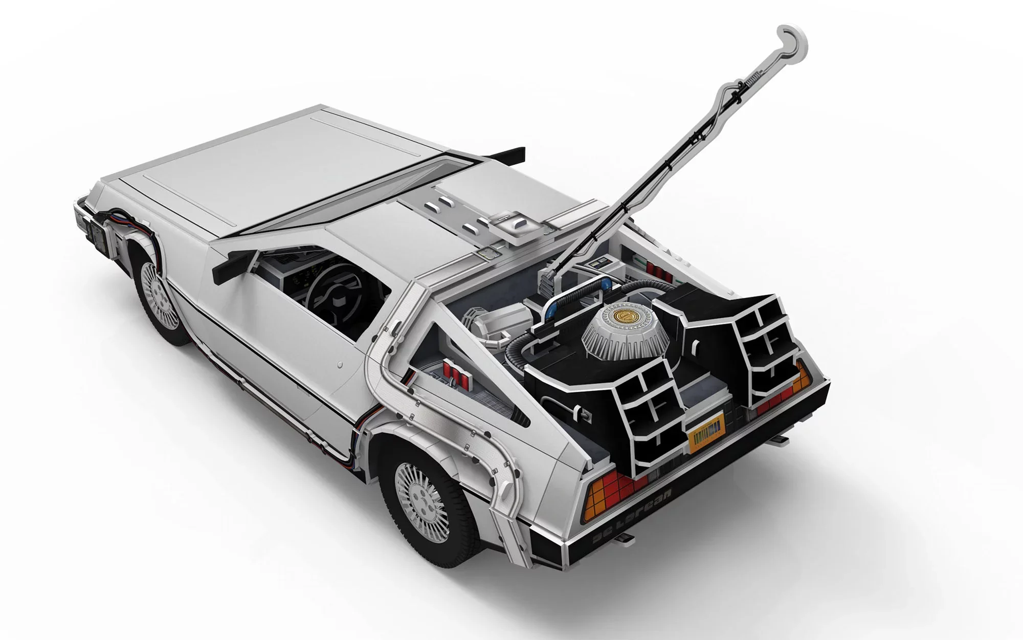 3D Puzzle DeLorean "Back to the Future" - Image 5