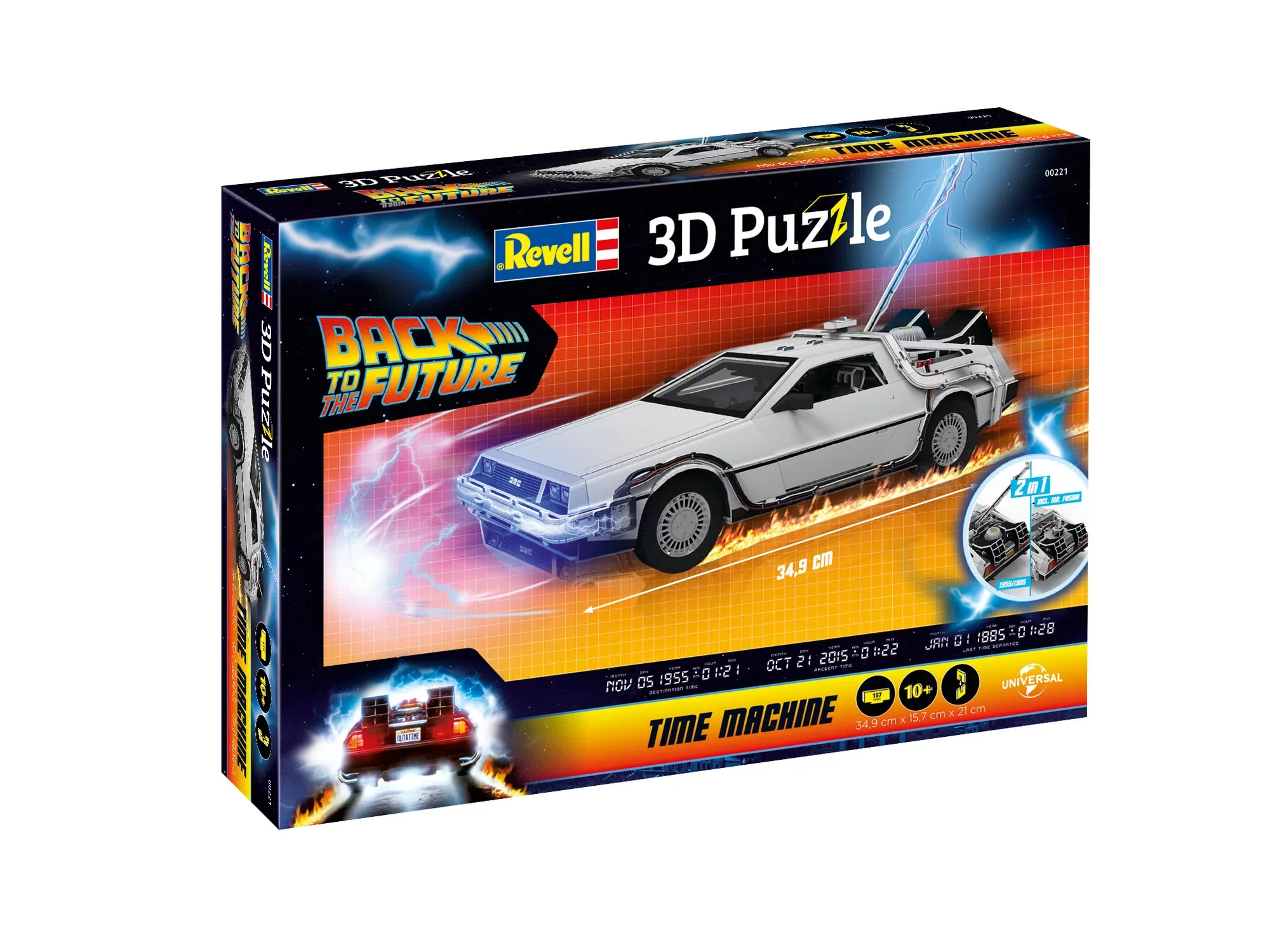3D Puzzle DeLorean "Back to the Future" - Image 8