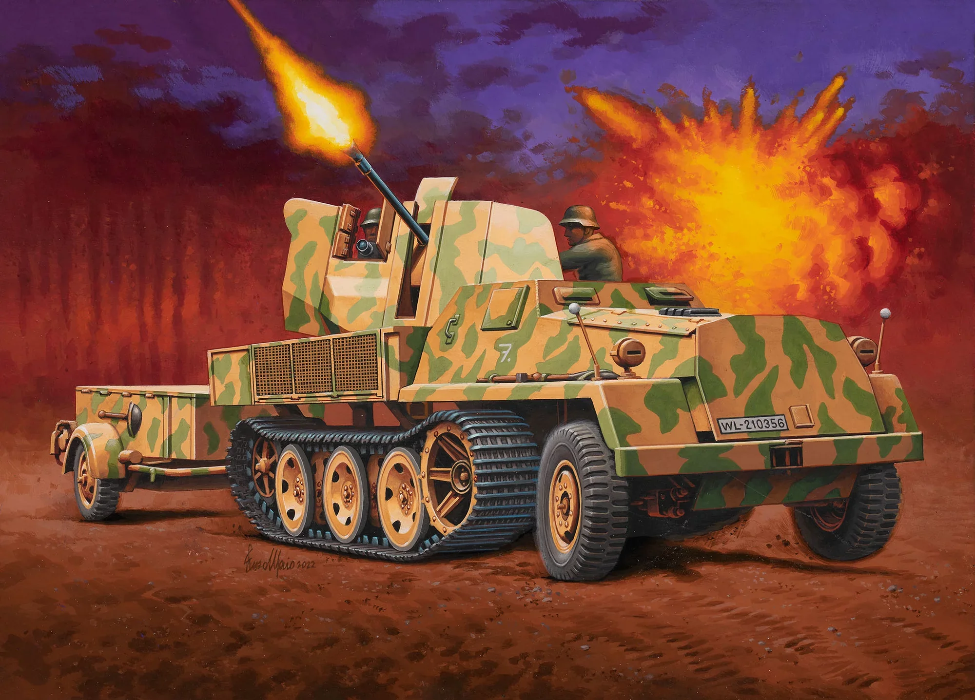 sWS with Flak43 and Sd.Ah58 Ammo Trailer - Image 7