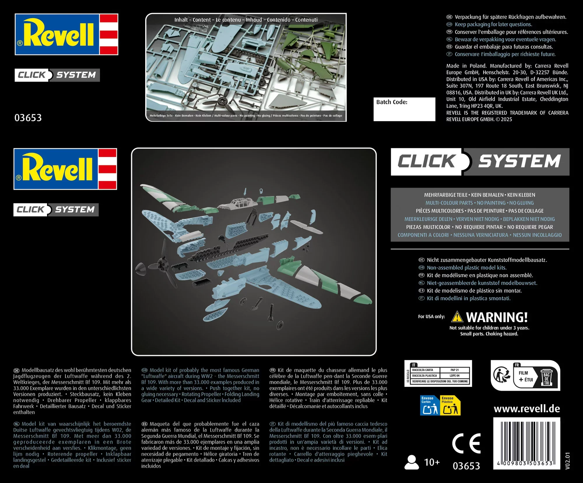 Messerschmitt Bf109G-6 Click-System - Image 8