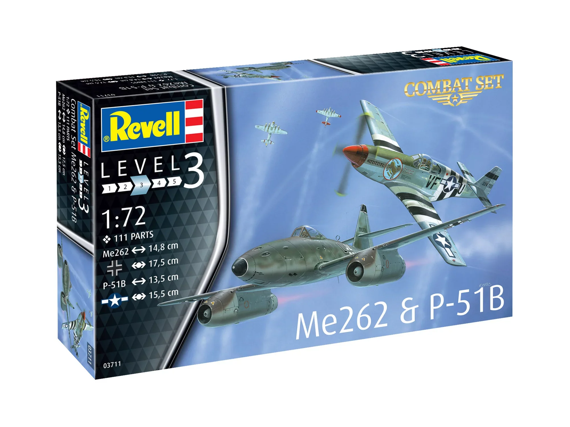 Combat Set Messerschmitt Me262 - P-51B Mustang - Image 15