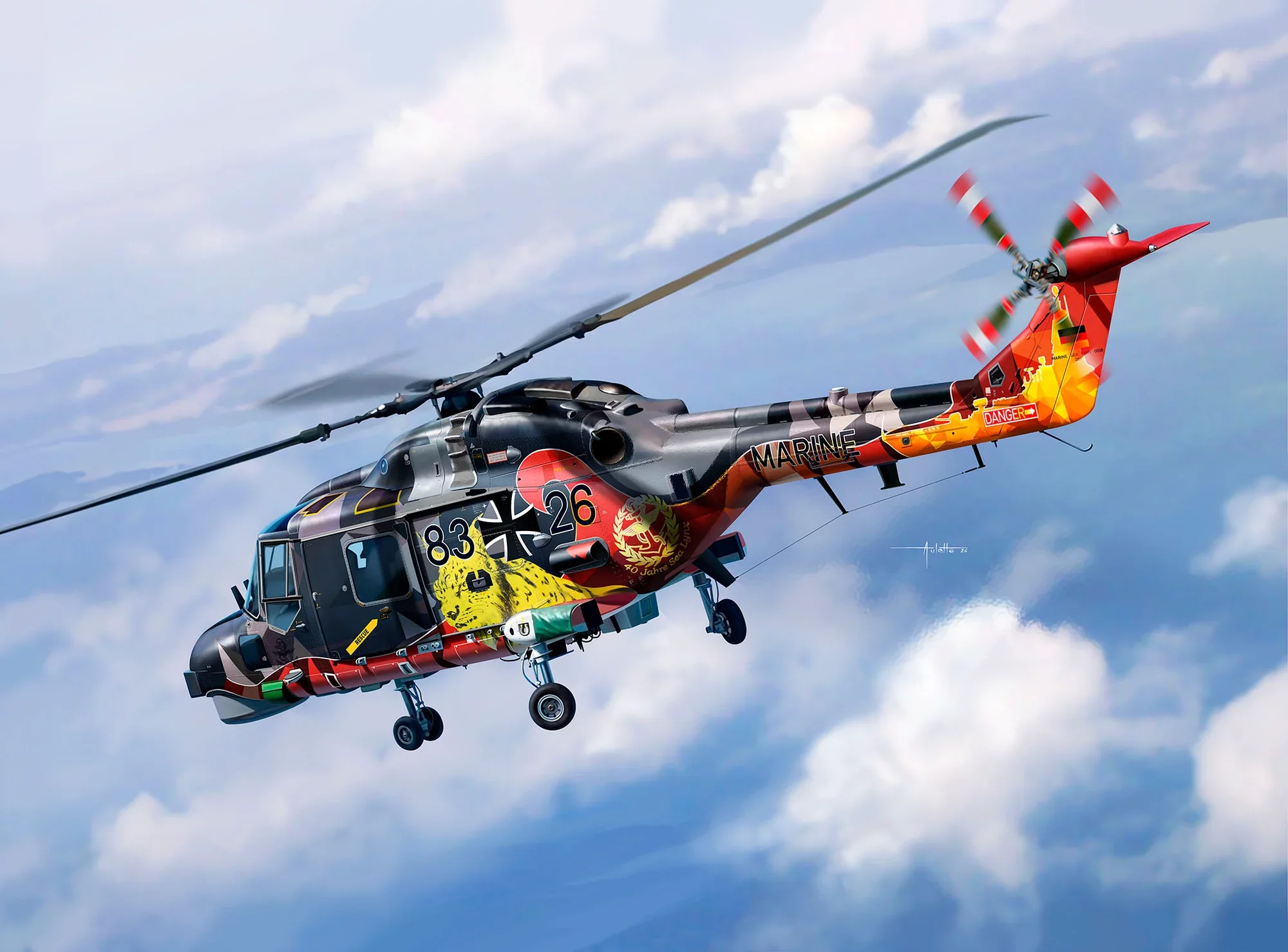 Westland Sea Lynx Mk.88A (40 Years Special Edition - Image 2