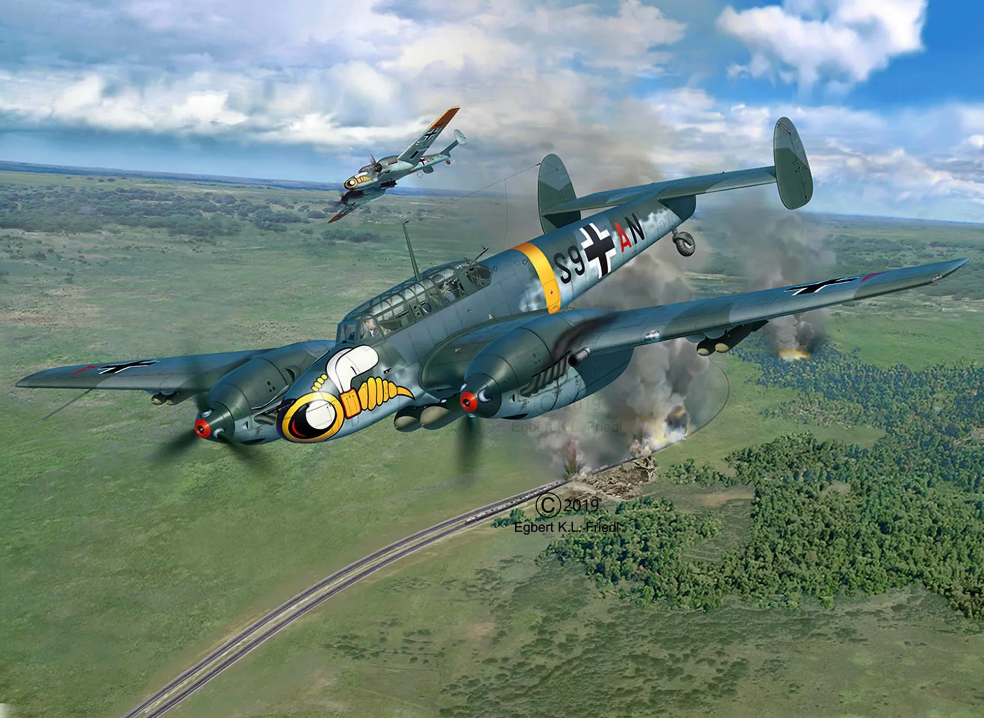 Messerschmitt Bf110 C-2/C-7 - Image 8