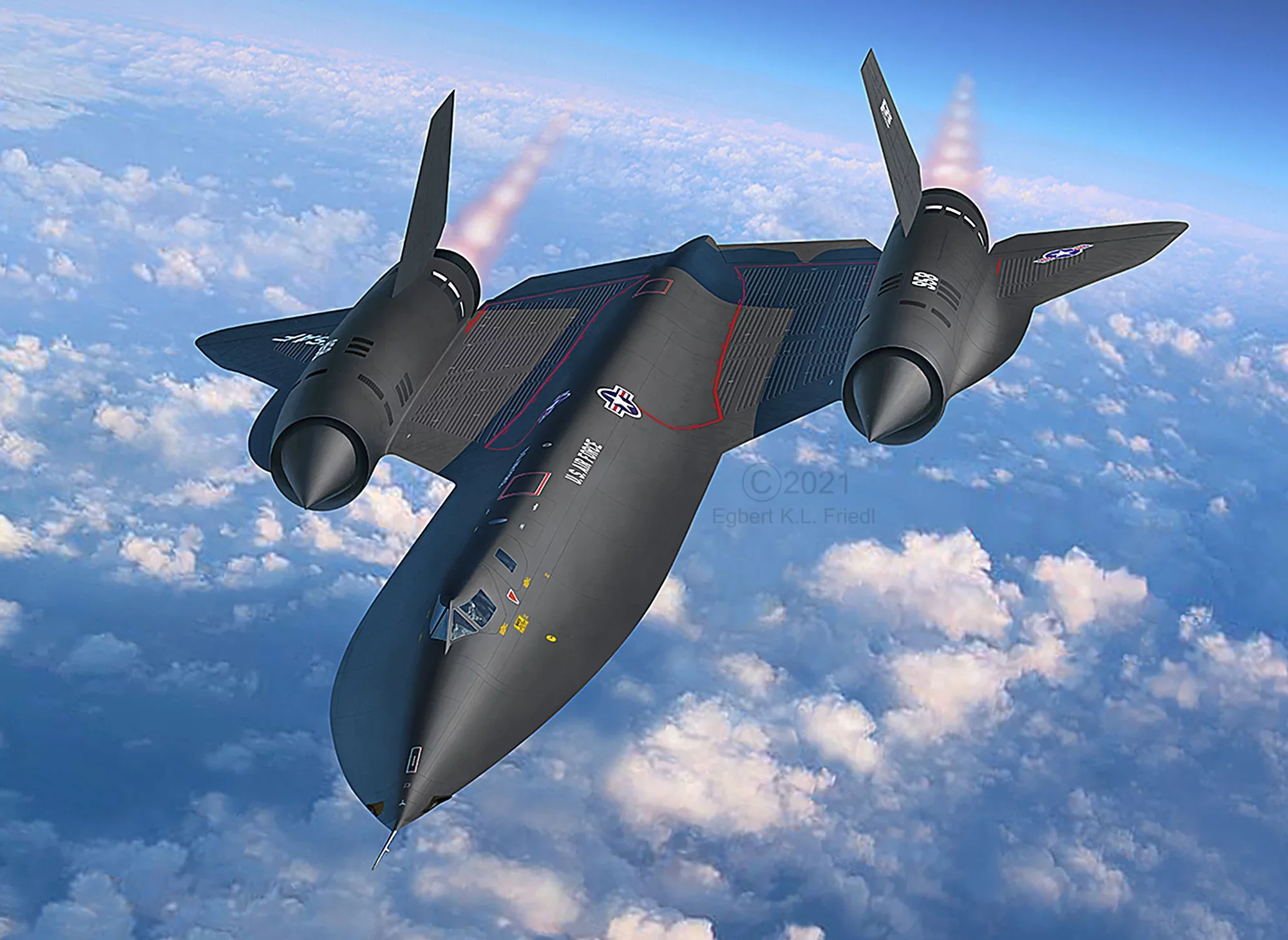 Lockheed SR-71 A Blackbird - Image 10