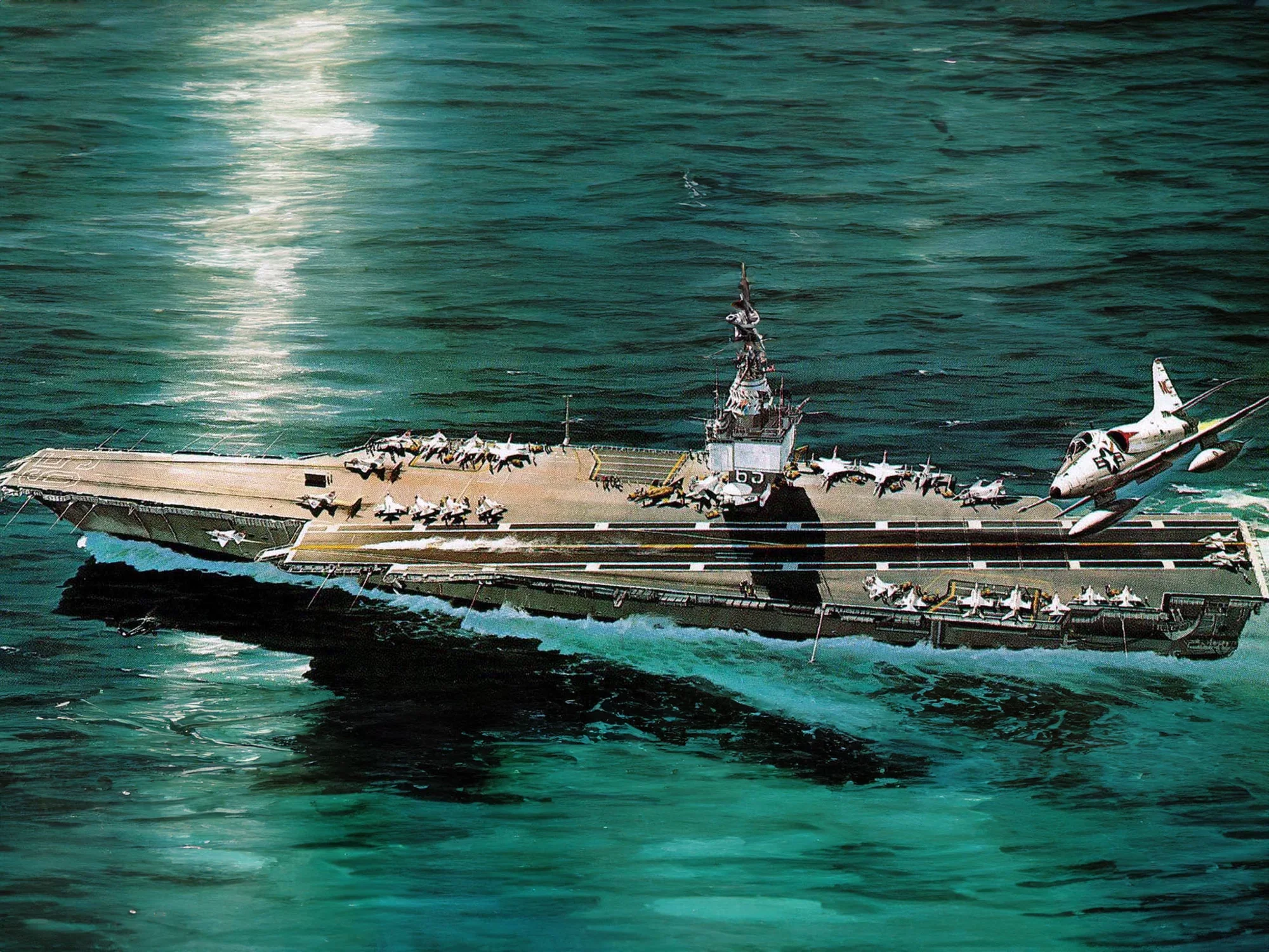 Nuclear Carrier U.S.S. Enterpris - Image 3