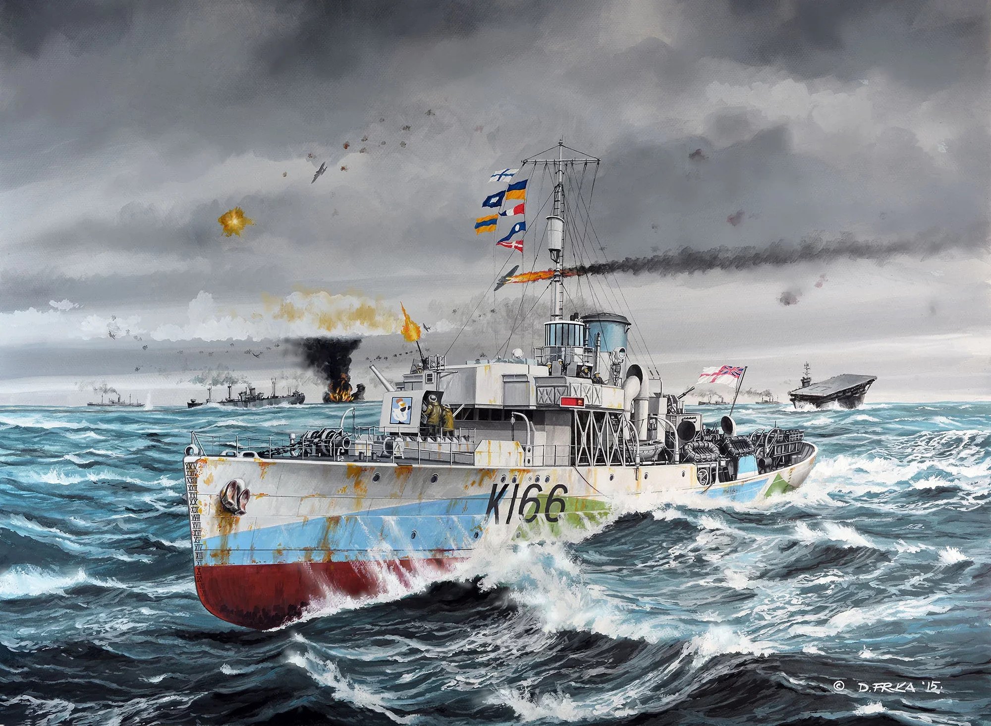 Flower Class Corvette "HMCS Snowberry" - Image 8