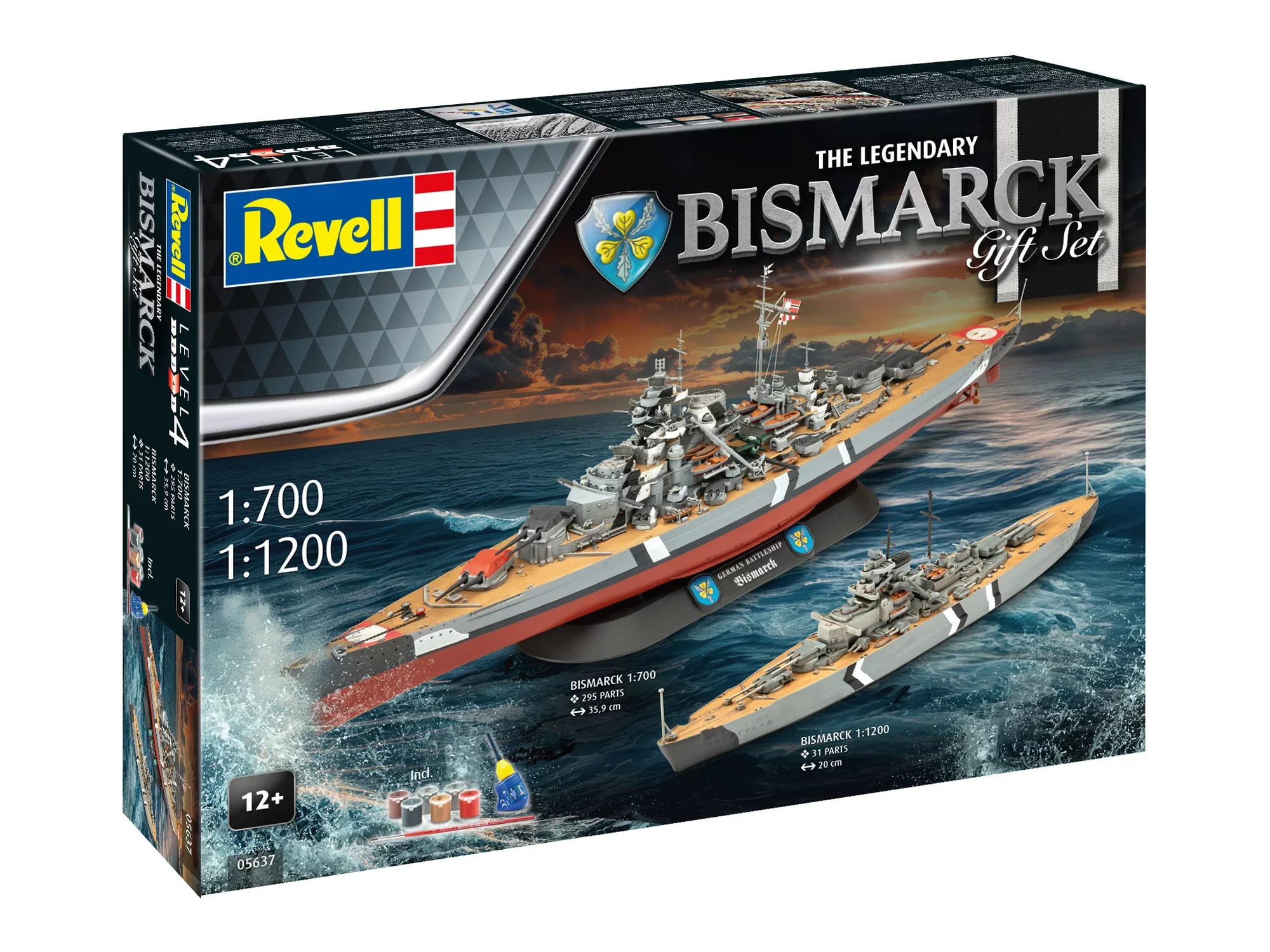 Gift Set The Legendary Bismarck (1:700 & 1:1200) - Image 14