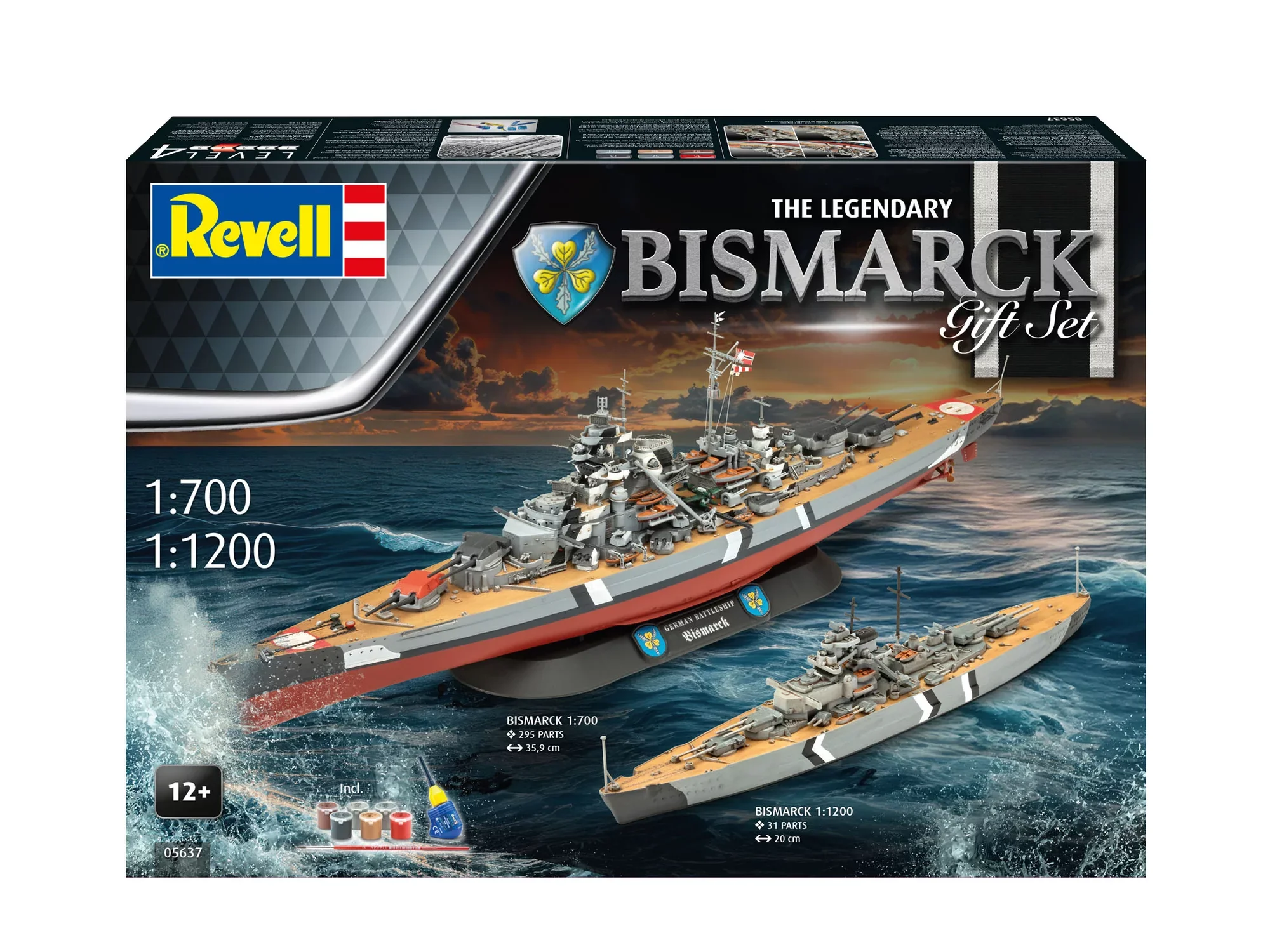 Gift Set The Legendary Bismarck (1:700 & 1:1200) - Image 15