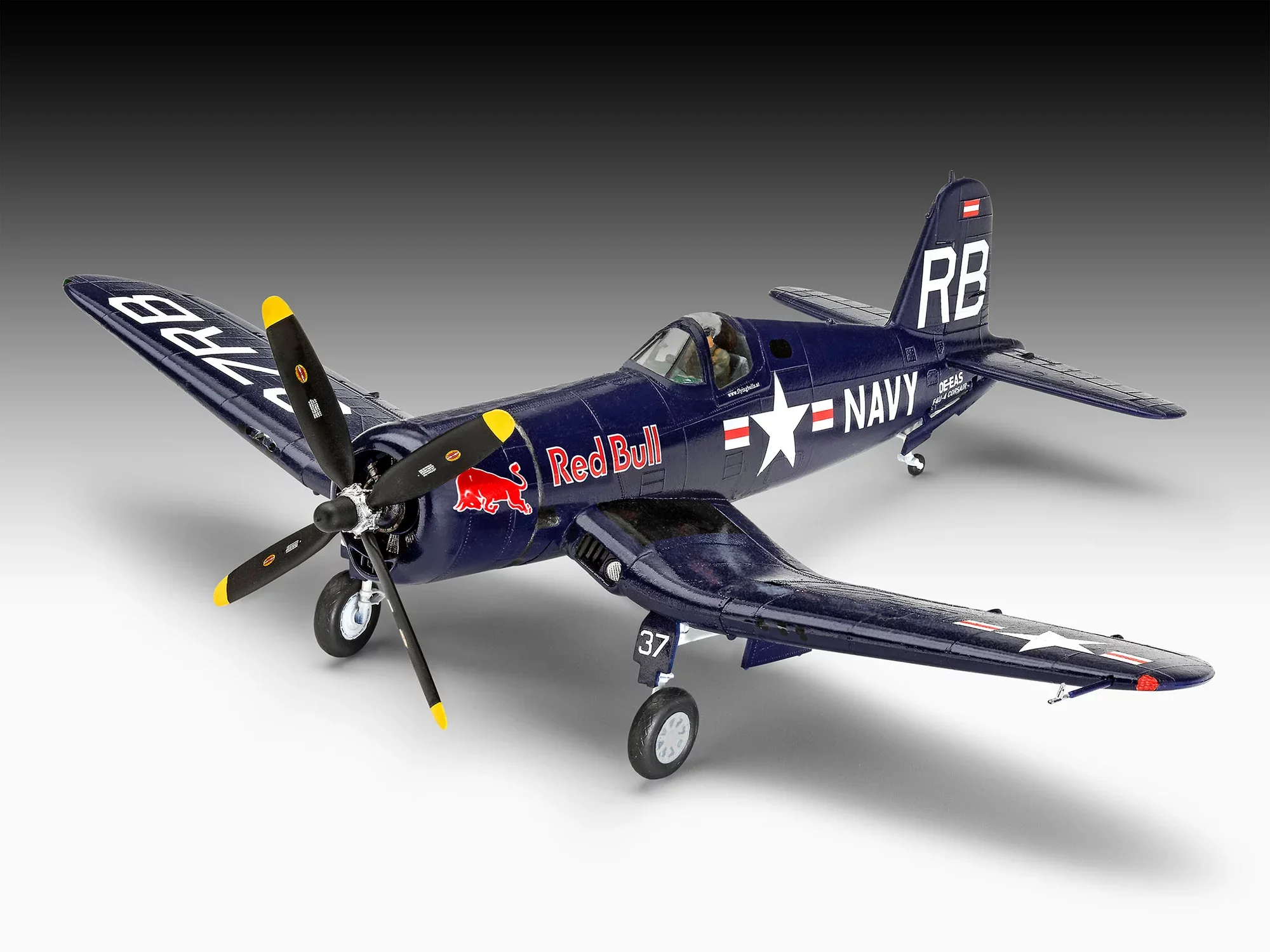 Gift Set F4U-4 Corsair: Flying Bulls 25th Anniv. - Image 10