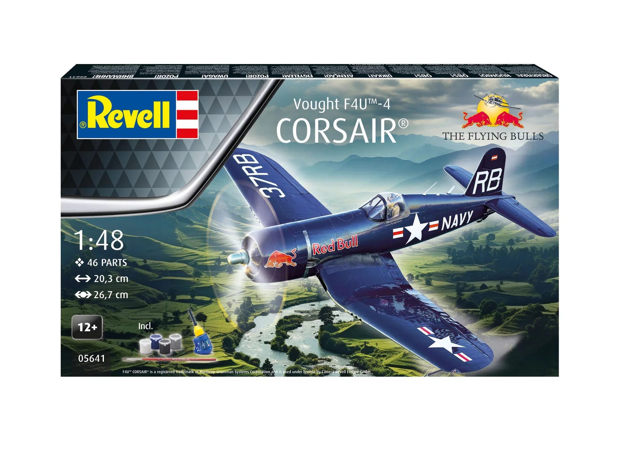Gift Set F4U-4 Corsair: Flying Bulls 25th Anniv. - Image 4