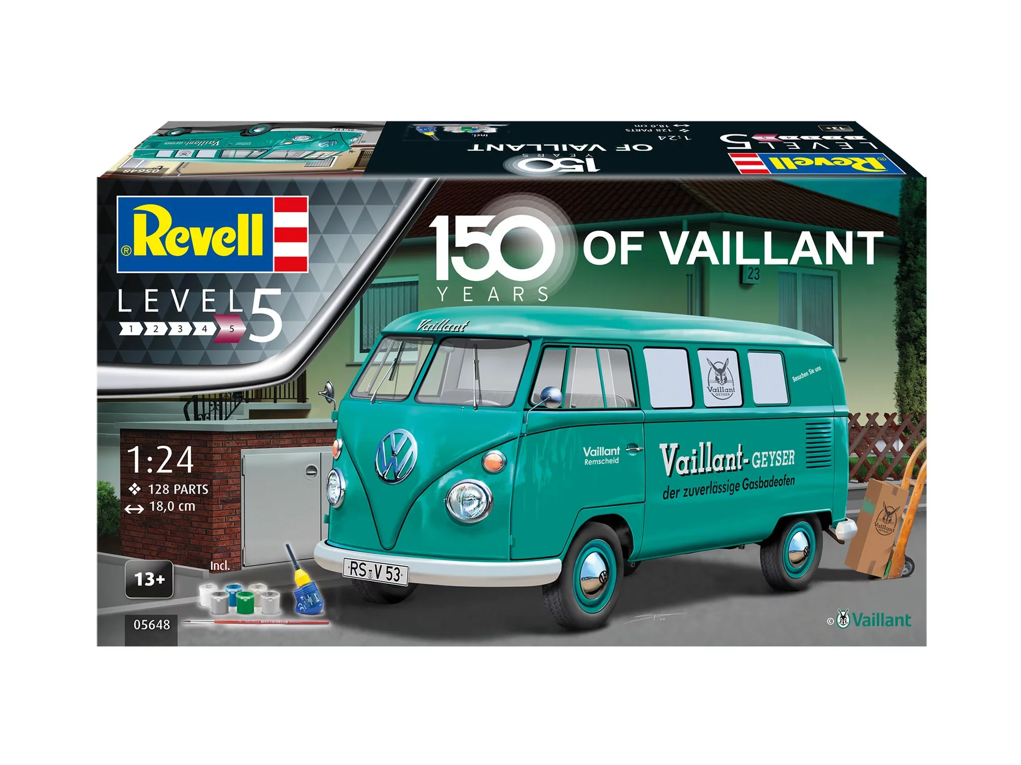 Geschenkset  "150 years of Vaillant" VW T1 Bus - Image 12