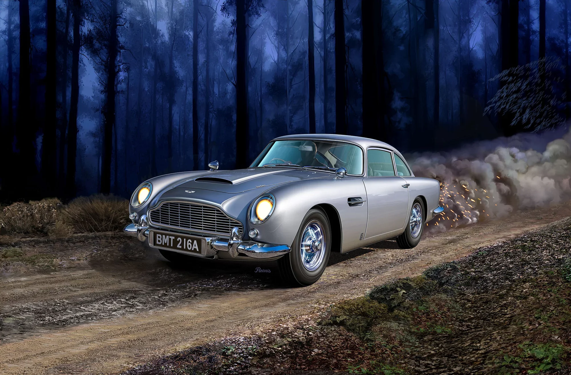 Gift Set James Bond "Aston Martin DB5" Click-System - Image 8