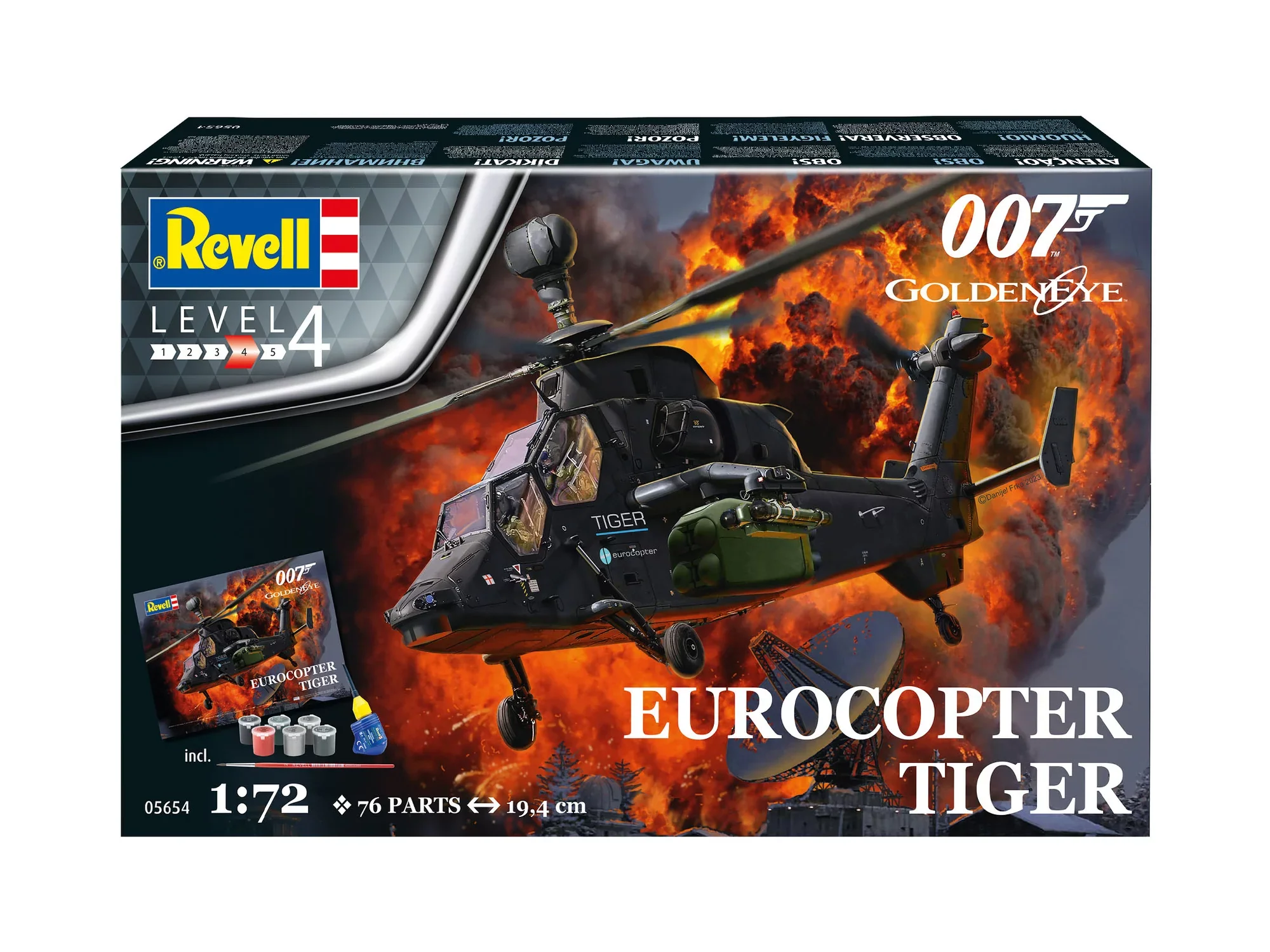 Geschenkset James Bond "Eurocopter Tiger" - Image 12