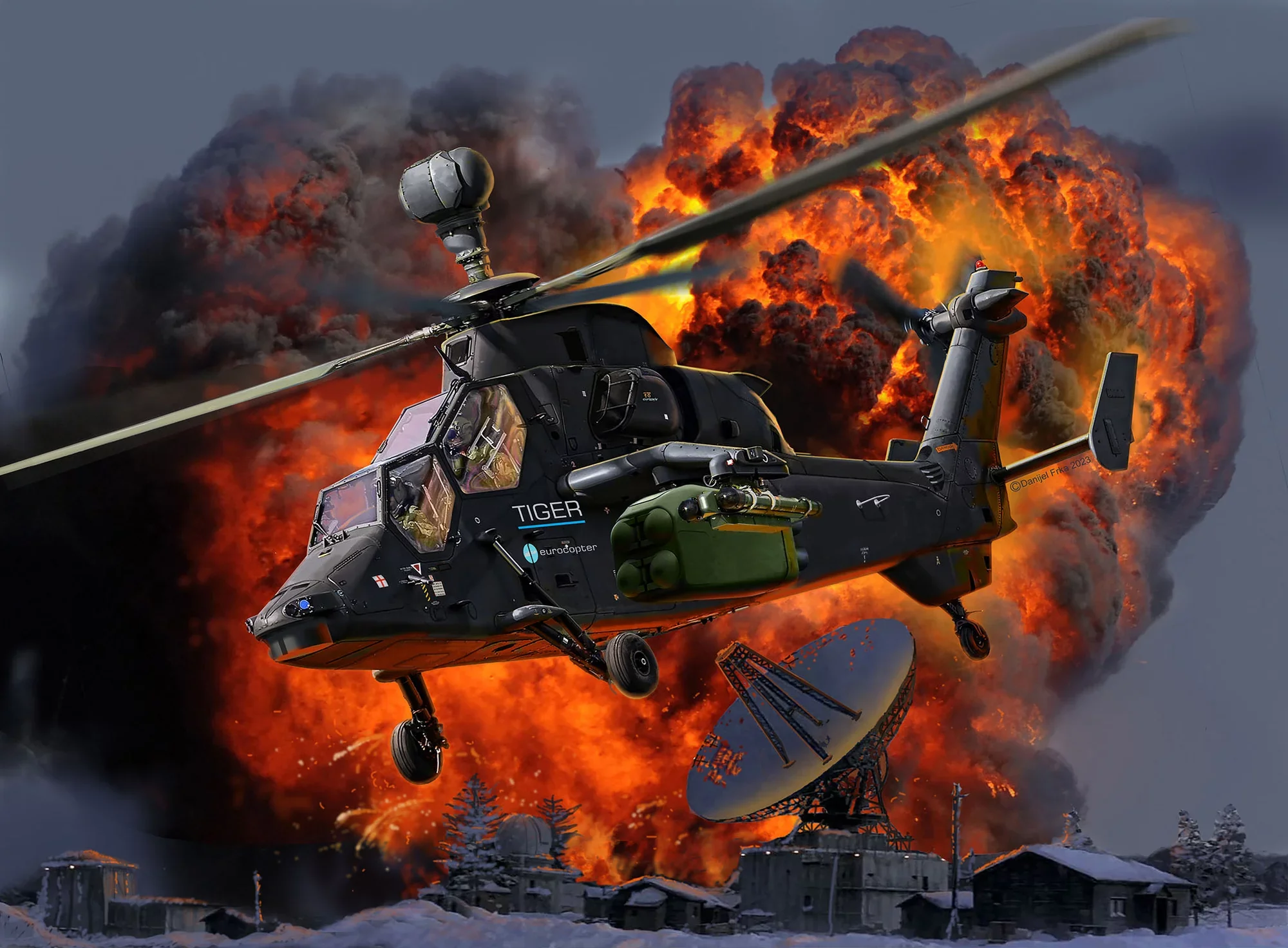 Geschenkset James Bond "Eurocopter Tiger" - Image 9