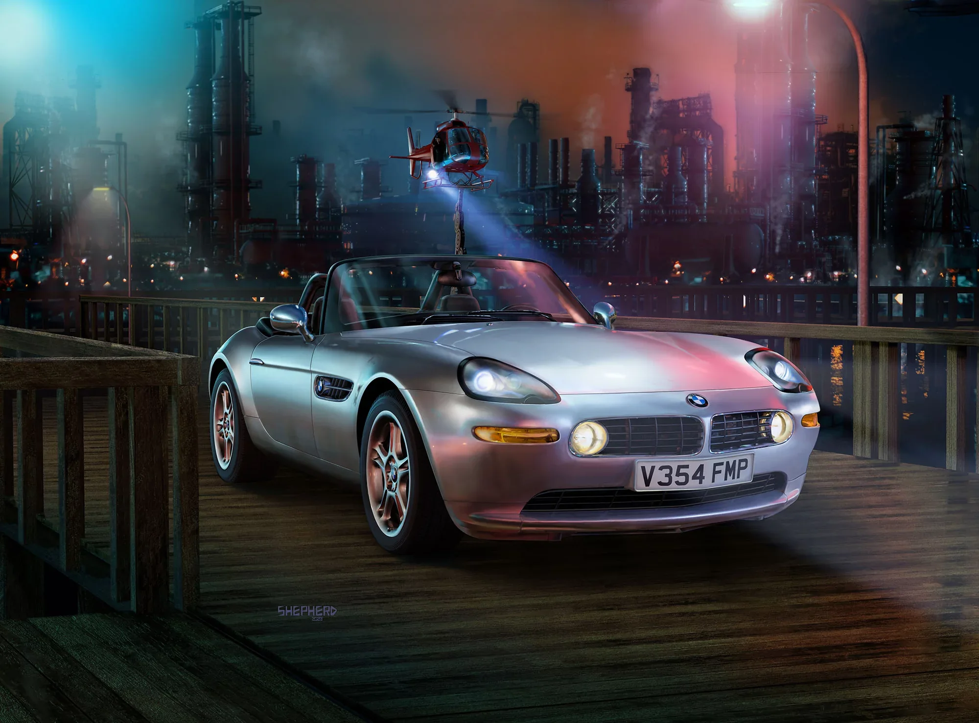 Geschenkset James Bond "BMW Z8" - Image 9