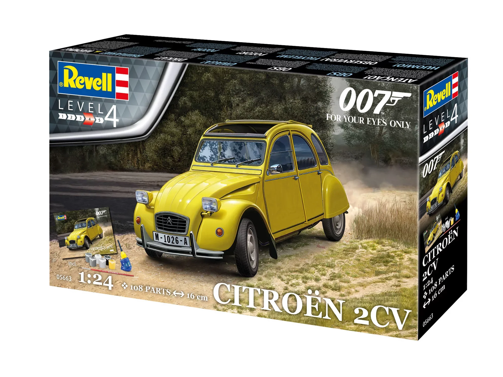 Geschenkset James Bond "Citroen 2 CV" - Image 13