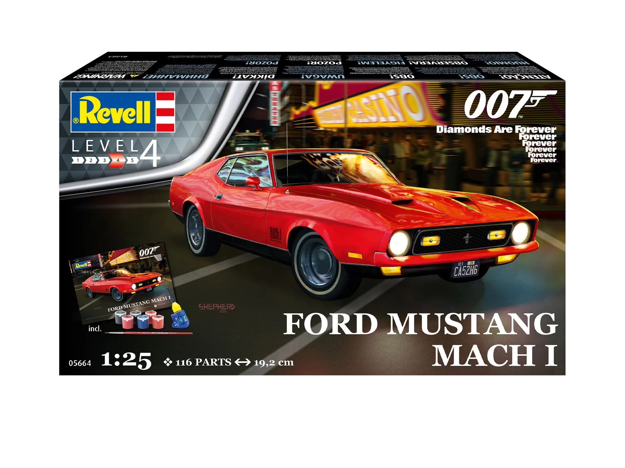Geschenkset James Bond "Ford Mustang Mach I" - Image 12