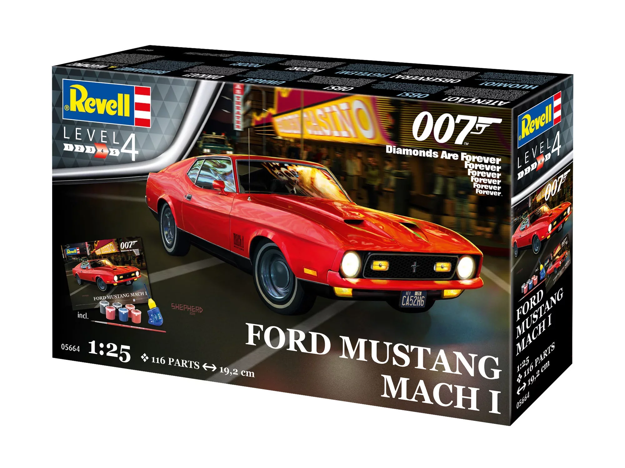 Geschenkset James Bond "Ford Mustang Mach I" - Image 13