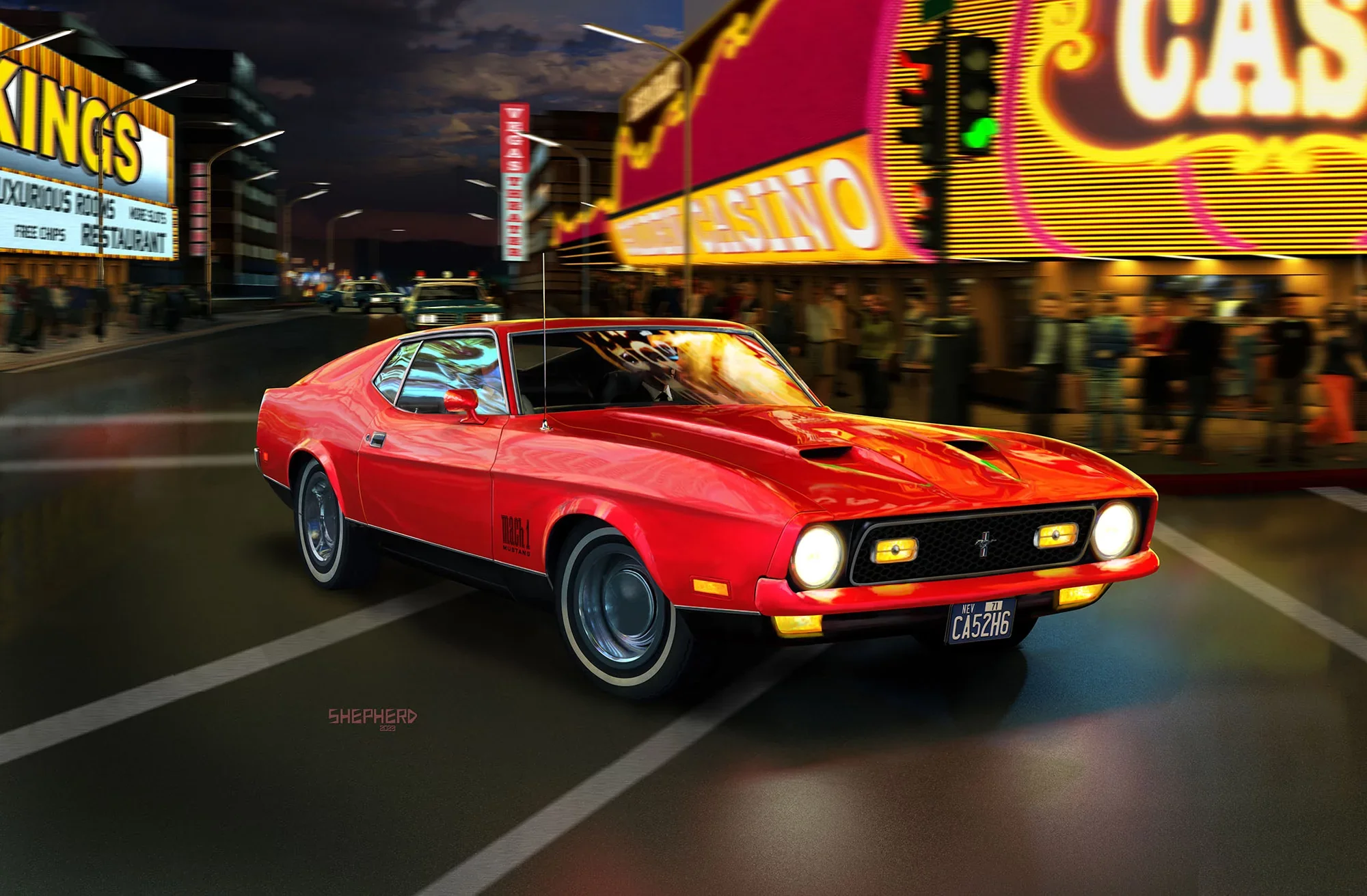 Geschenkset James Bond "Ford Mustang Mach I" - Image 9