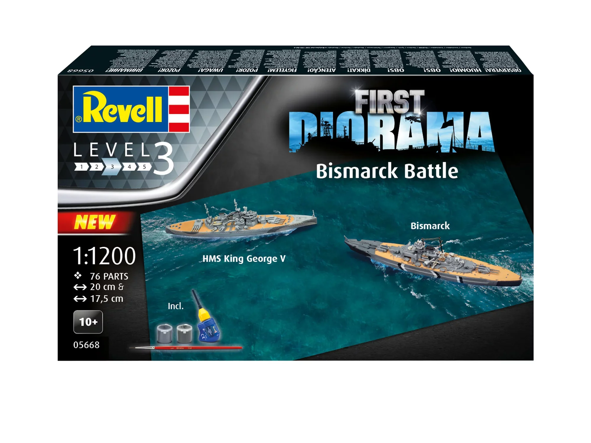 First Diorama Set - Bismarck Battl - Image 10