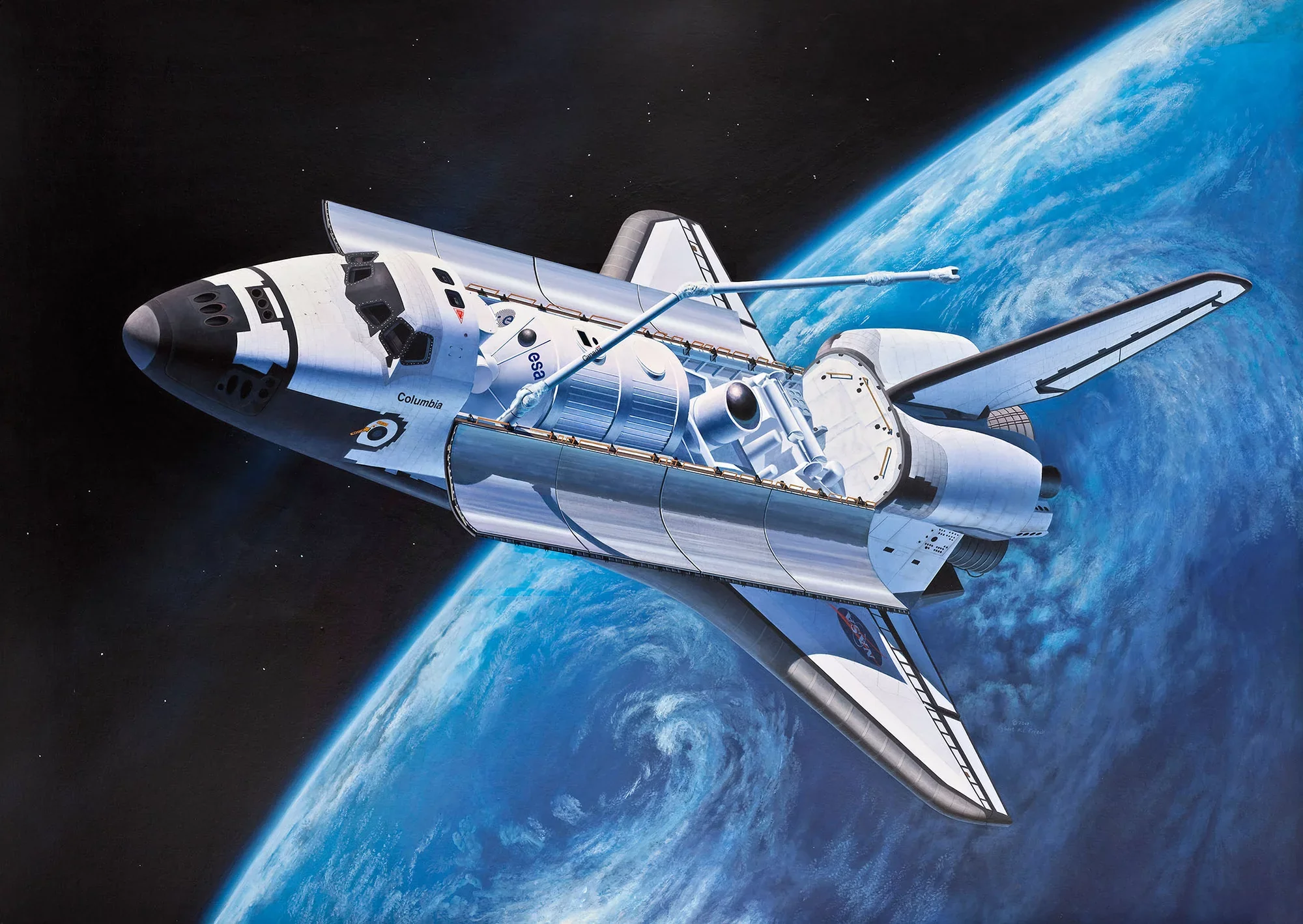 Geschenkset Space Shuttle, 40th. Anniversary - Image 9