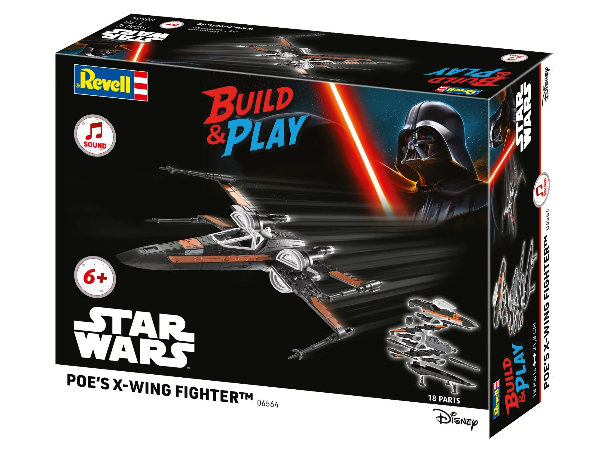 Poe's X-Wing Fighter (w/Sound): Build & Play - Image 11