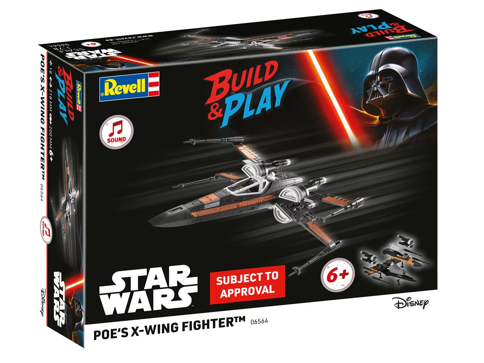 Poe's X-Wing Fighter (w/Sound): Build & Play - Image 9