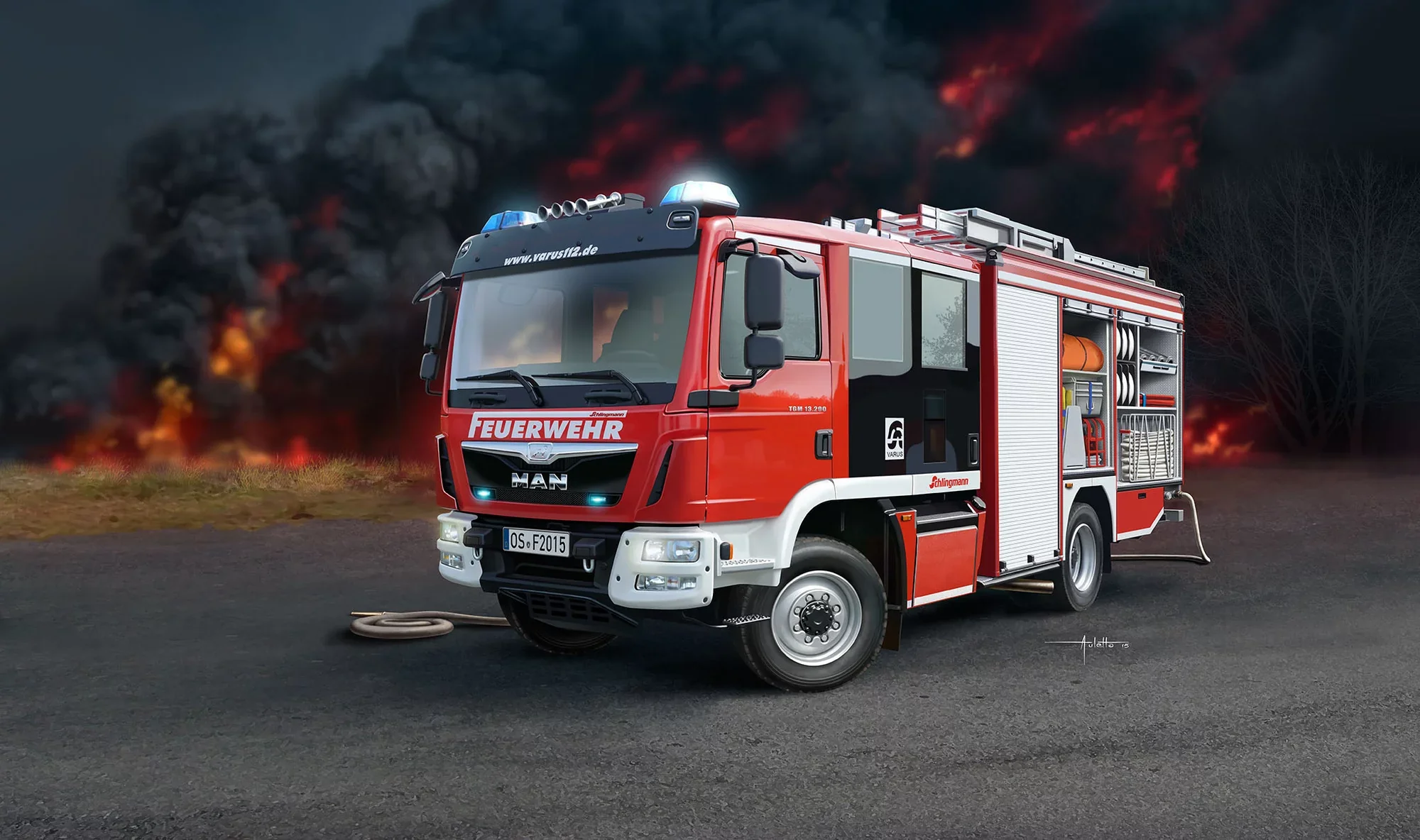 MAN TGM - Schlingmann HLF 20 VARUS 4x4 - Image 9