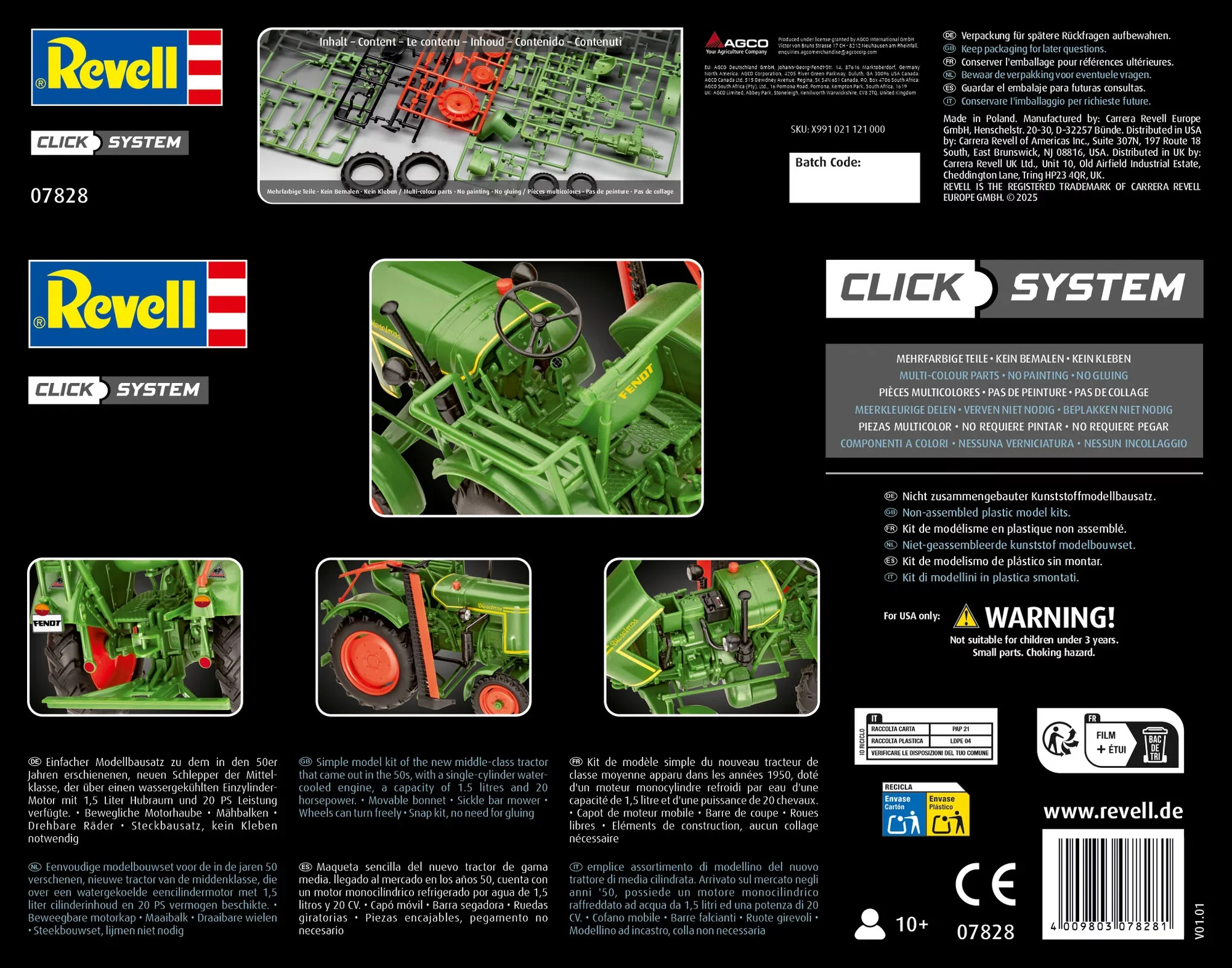 Fendt F20 Dieselroß Tractor Click-System - Image 16