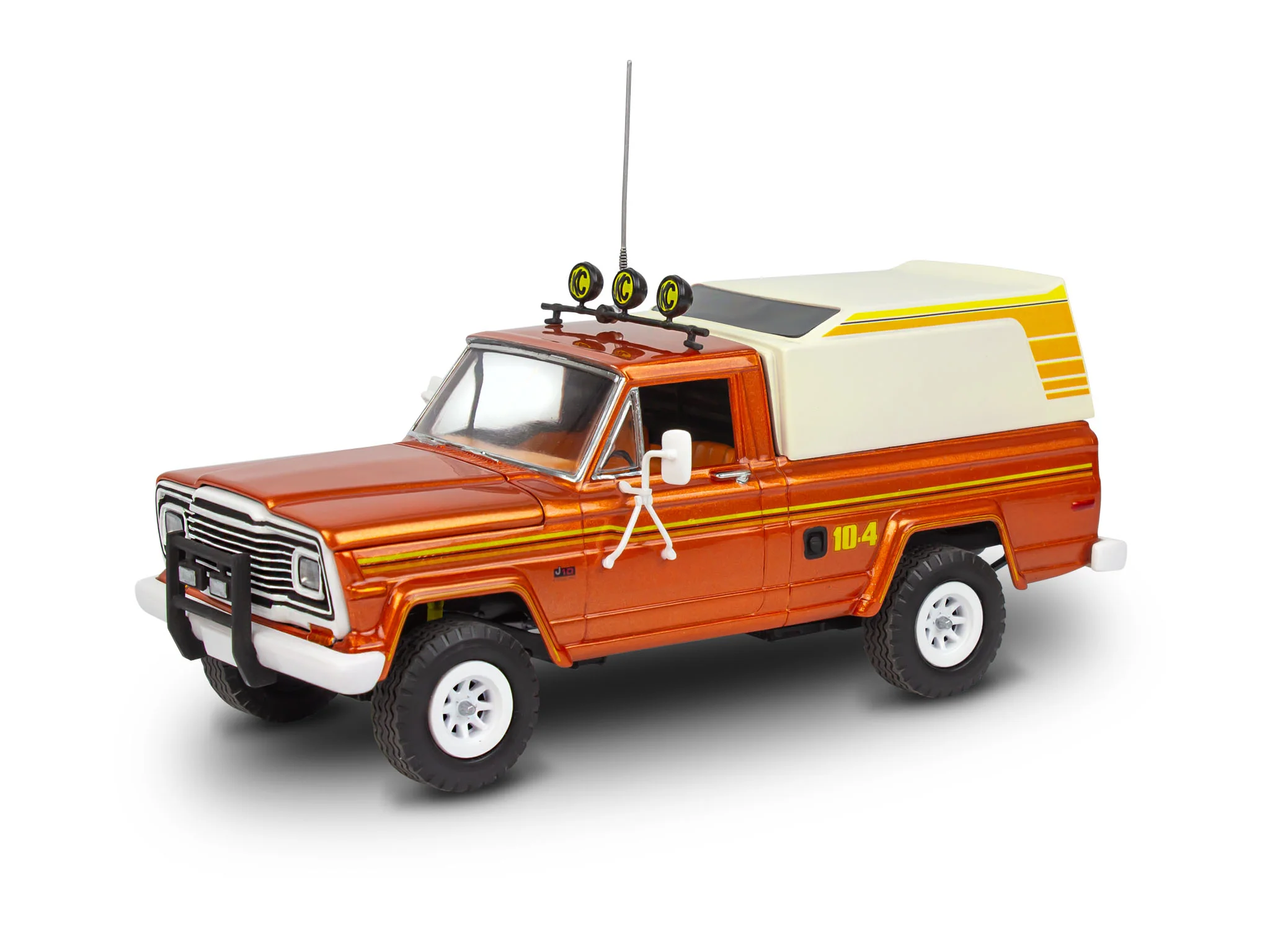 Jeep J-10 pickup with camper - Image 2