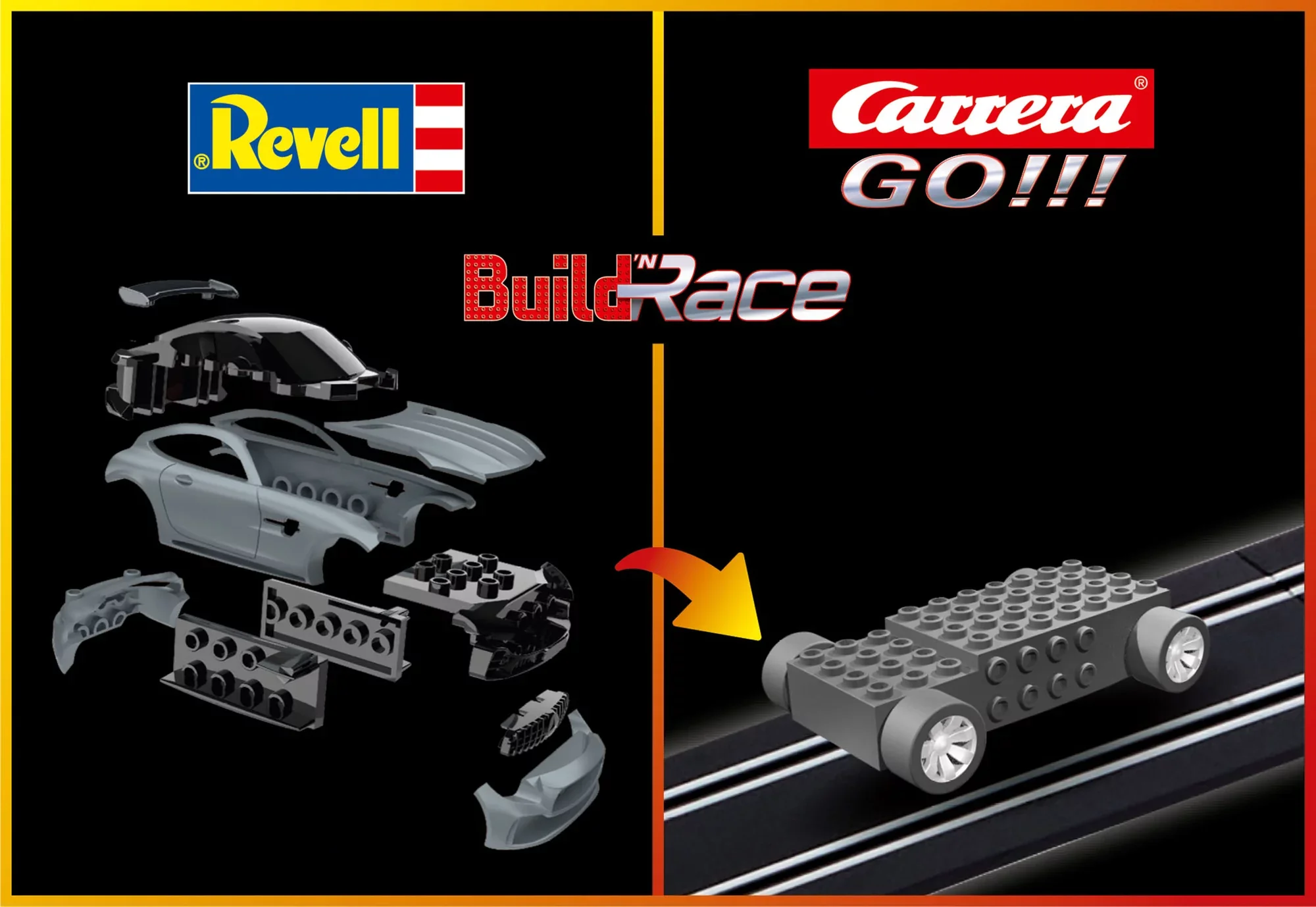 Build 'n Race Mercedes-AMG GT R, Grey - Image 3