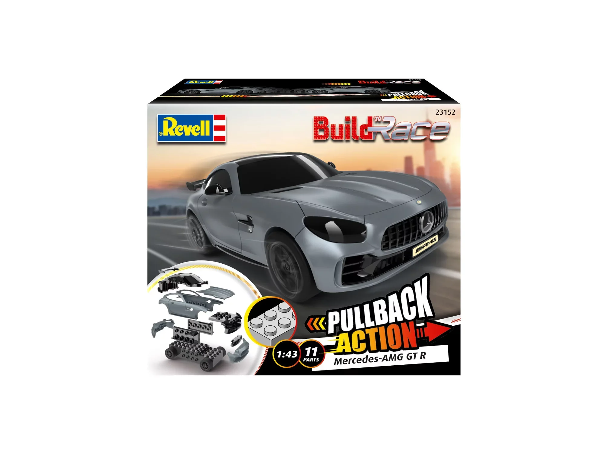 Build 'n Race Mercedes-AMG GT R, Grey - Image 7