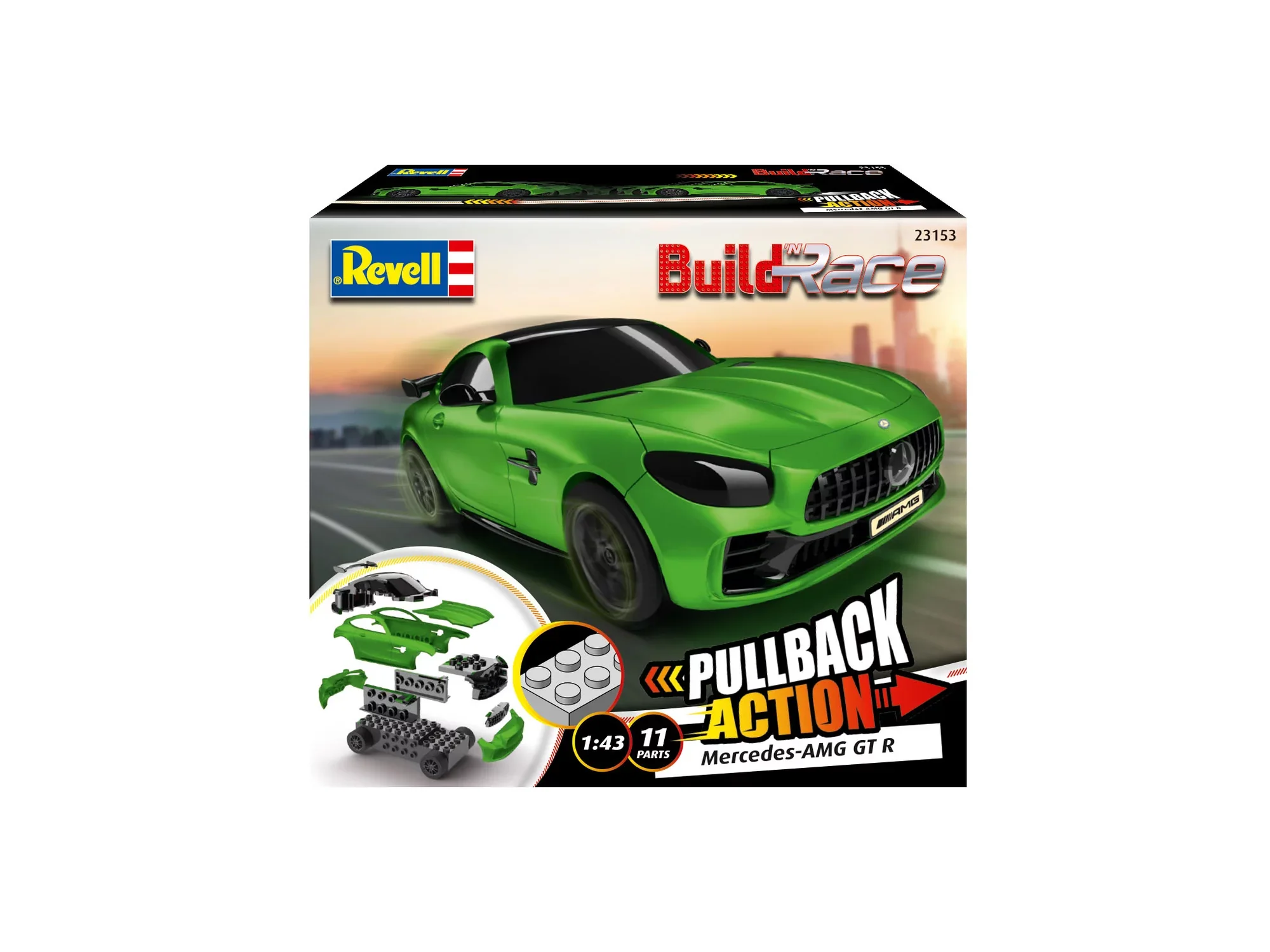 Build 'n Race Mercedes-AMG GT R, Green - Image 7