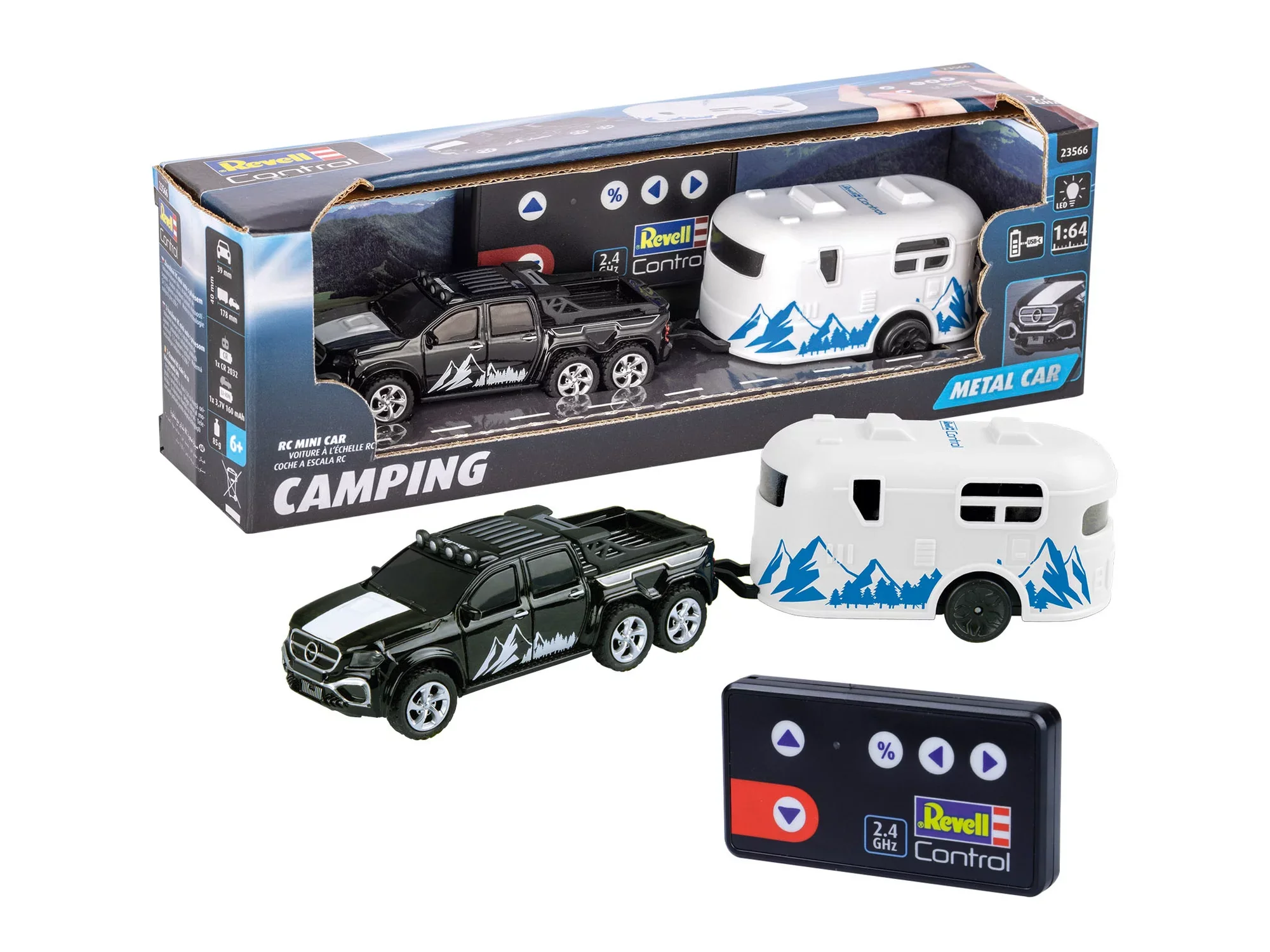 Mini RC Car with Camper