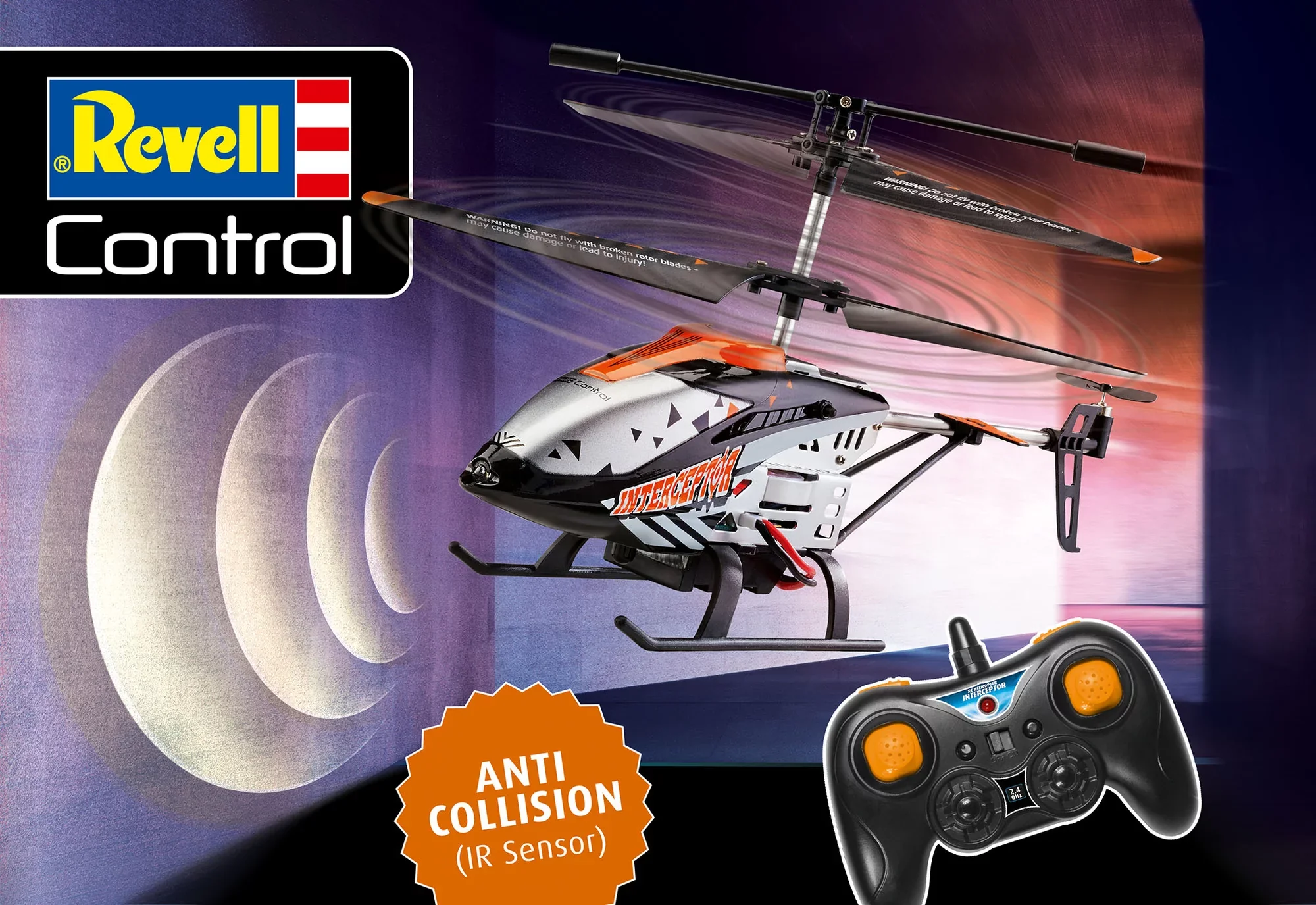 RC Helicopter "Interceptor" Anti Collision - Image 12