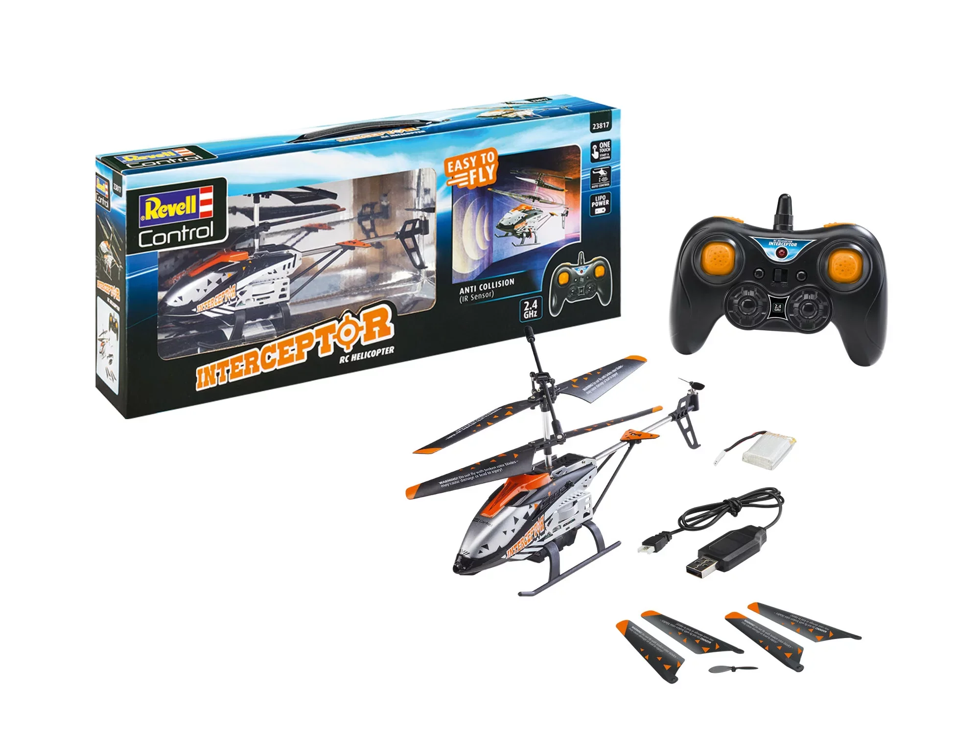 RC Helicopter "Interceptor" Anti Collision - Image 6