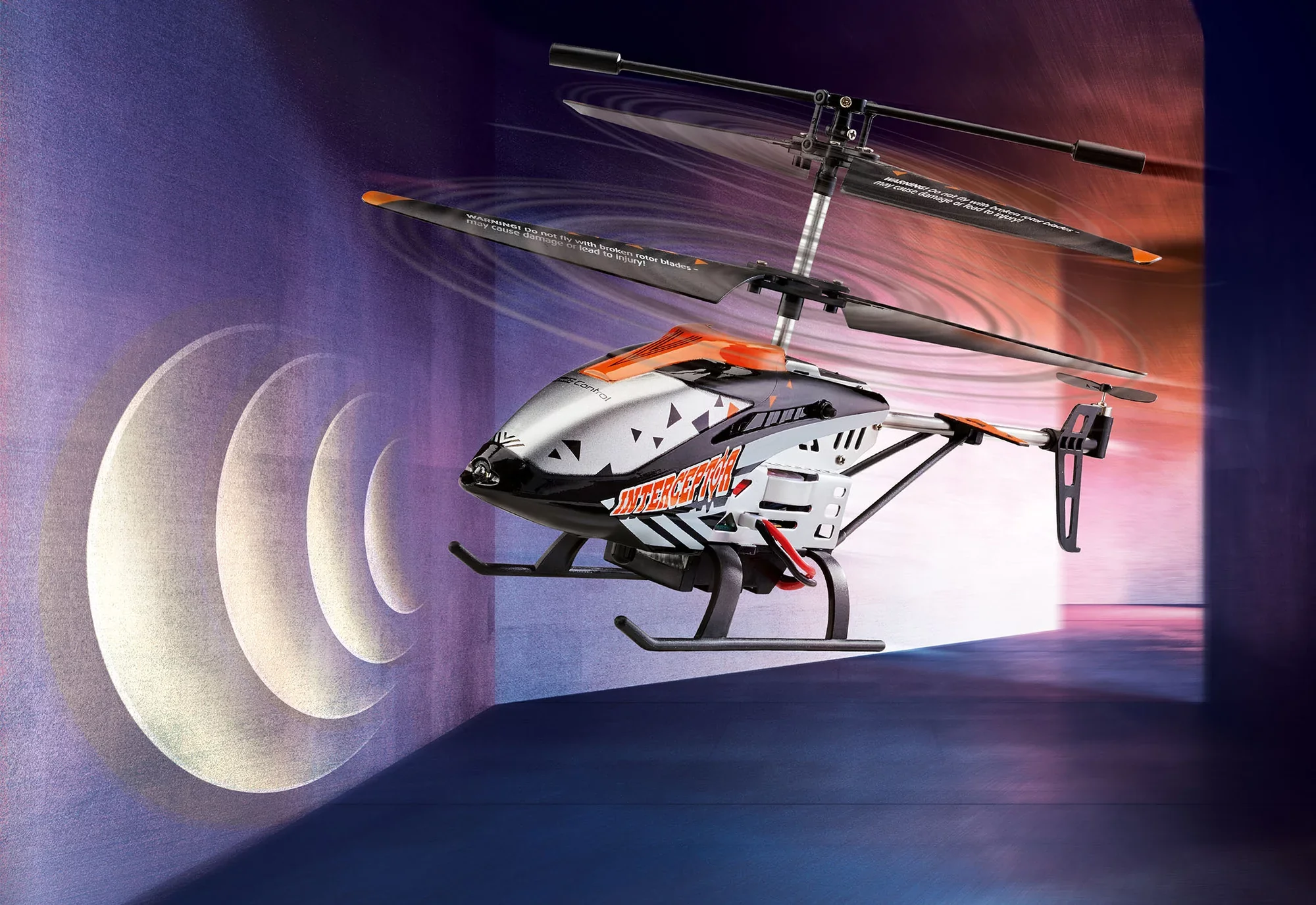 RC Helicopter "Interceptor" Anti Collision - Image 7