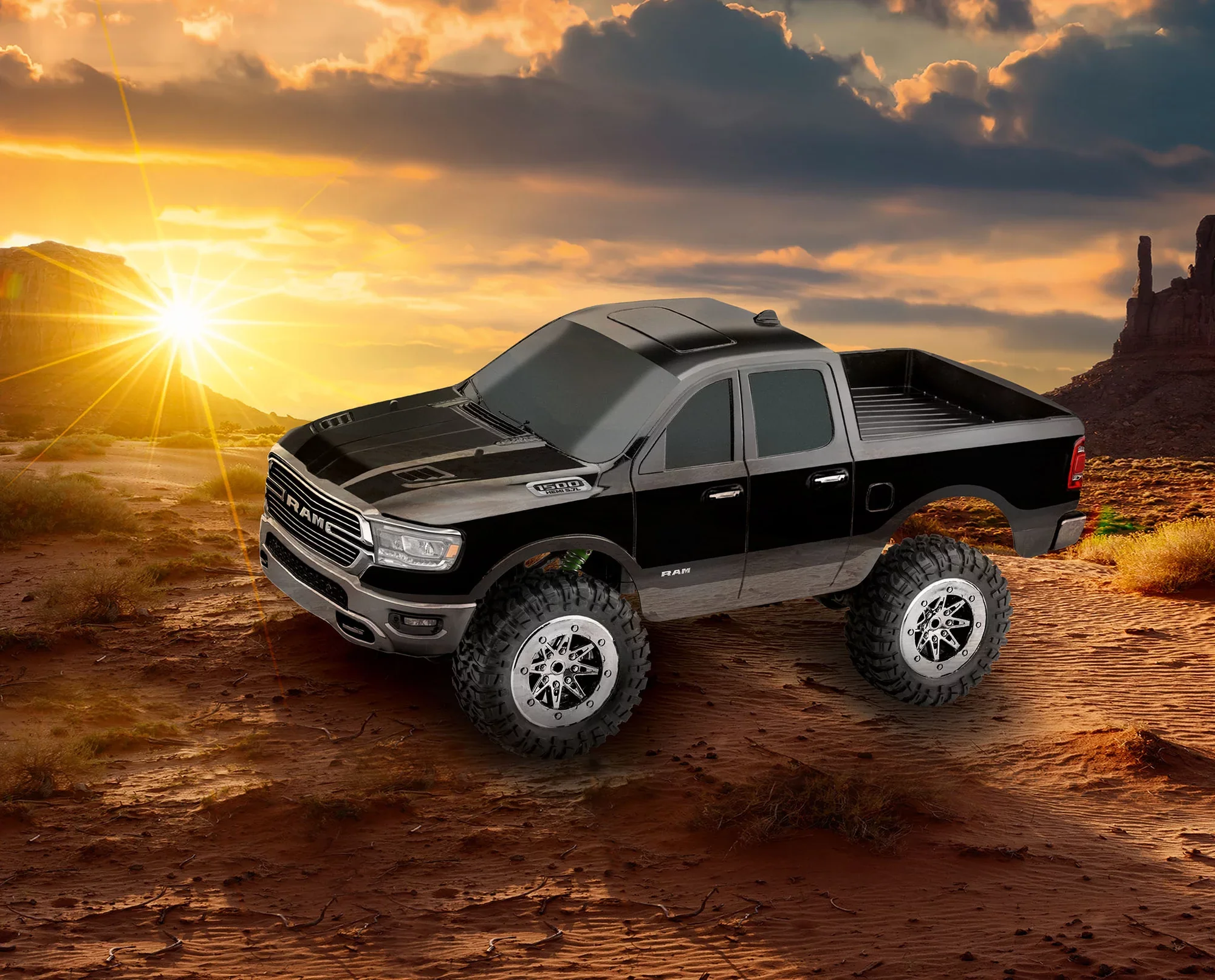 RC Car RAM 1500 Laramie 'Back in Black' - Image 5