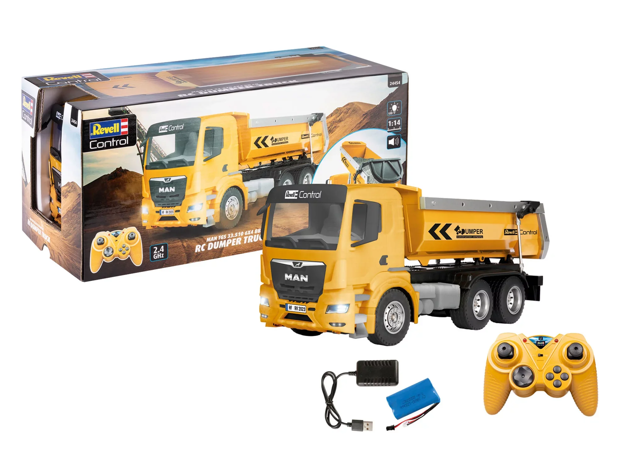 RC Dumper Truck MAN TGS 33.510 6X4 BB CH - Image 7