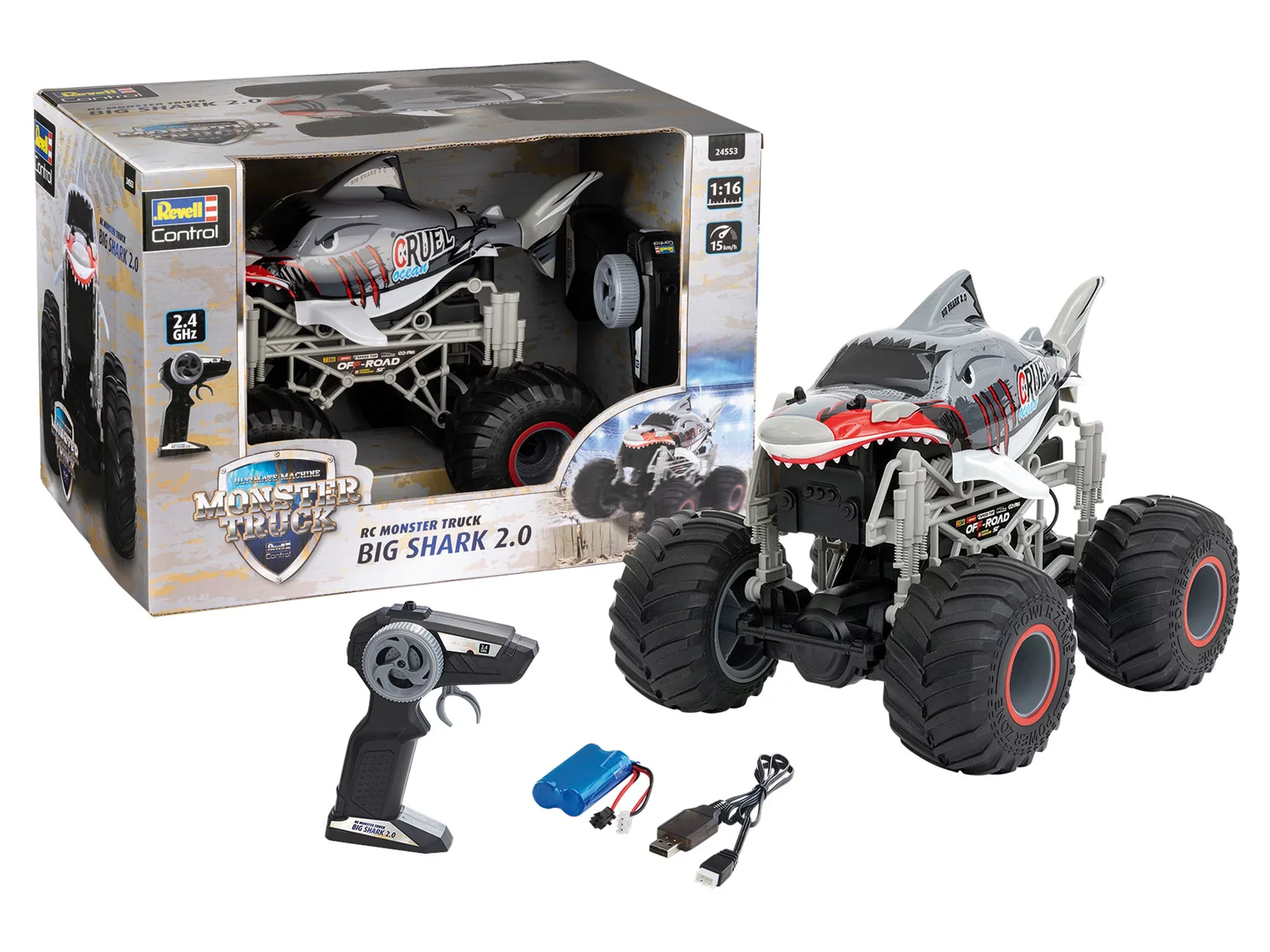 RC Monster Truck "Big Shark 2.0" - Image 14