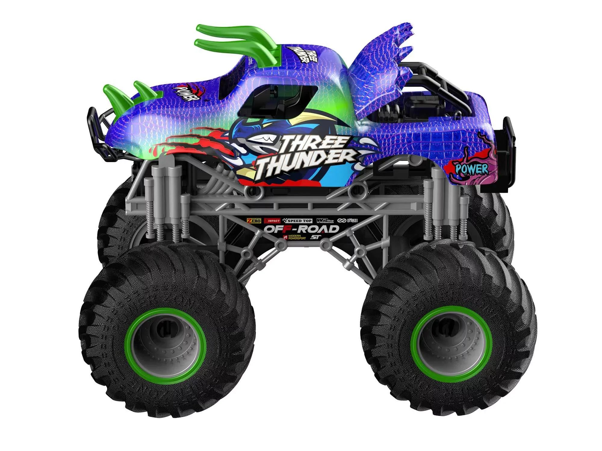 RC Dino Monster Truck "Three Thunder" - Image 3
