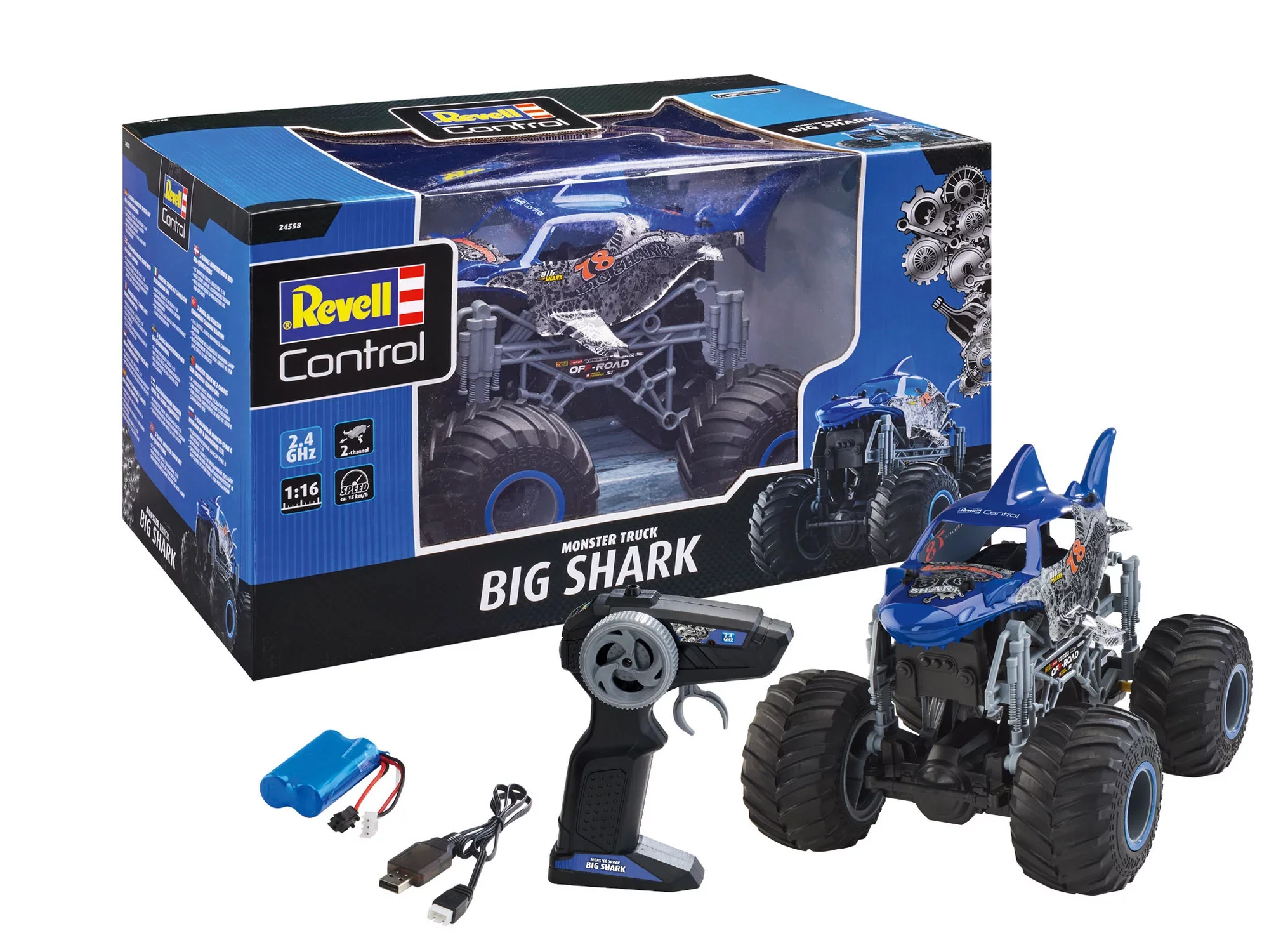 RC Monster Truck "Big Shark" - Image 5