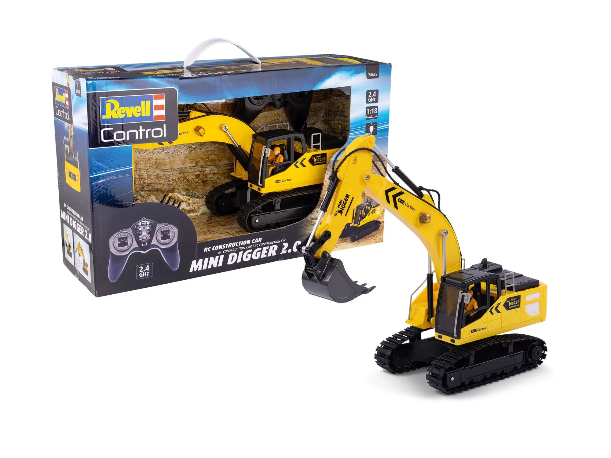 RC Construction Vehicle Mini Digger - Image 14