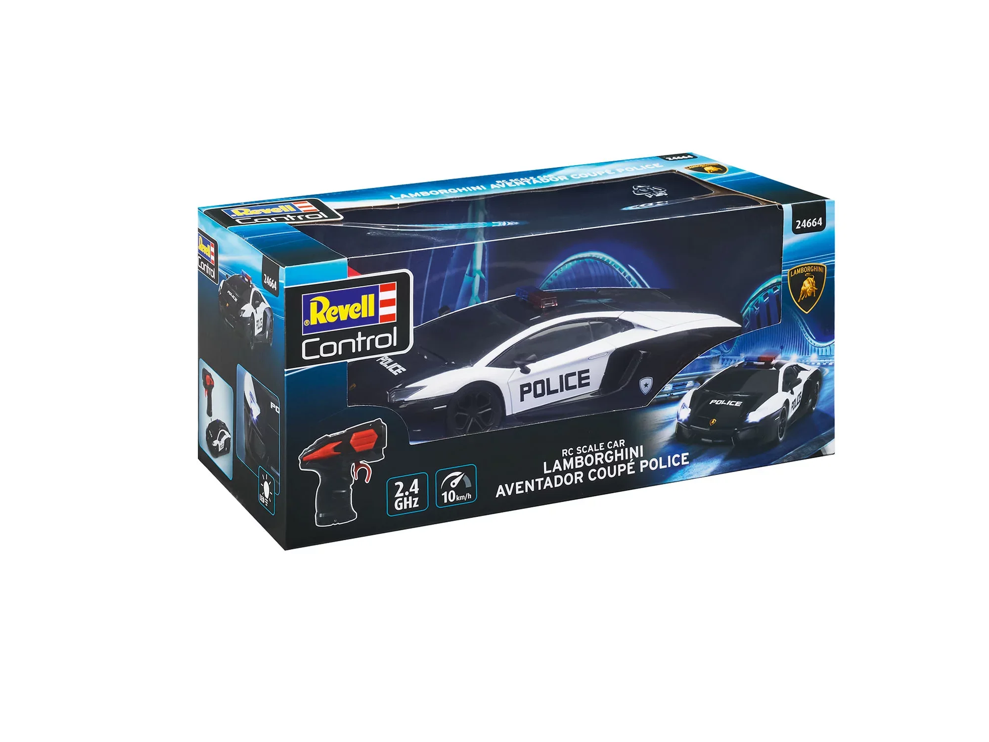 RC Scale Car Lamborghini Aventador Coupé Police - Image 9