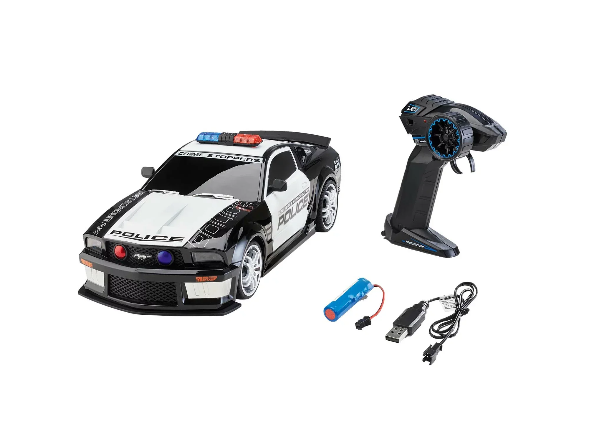 RC Car Ford Mustang Police - Image 5