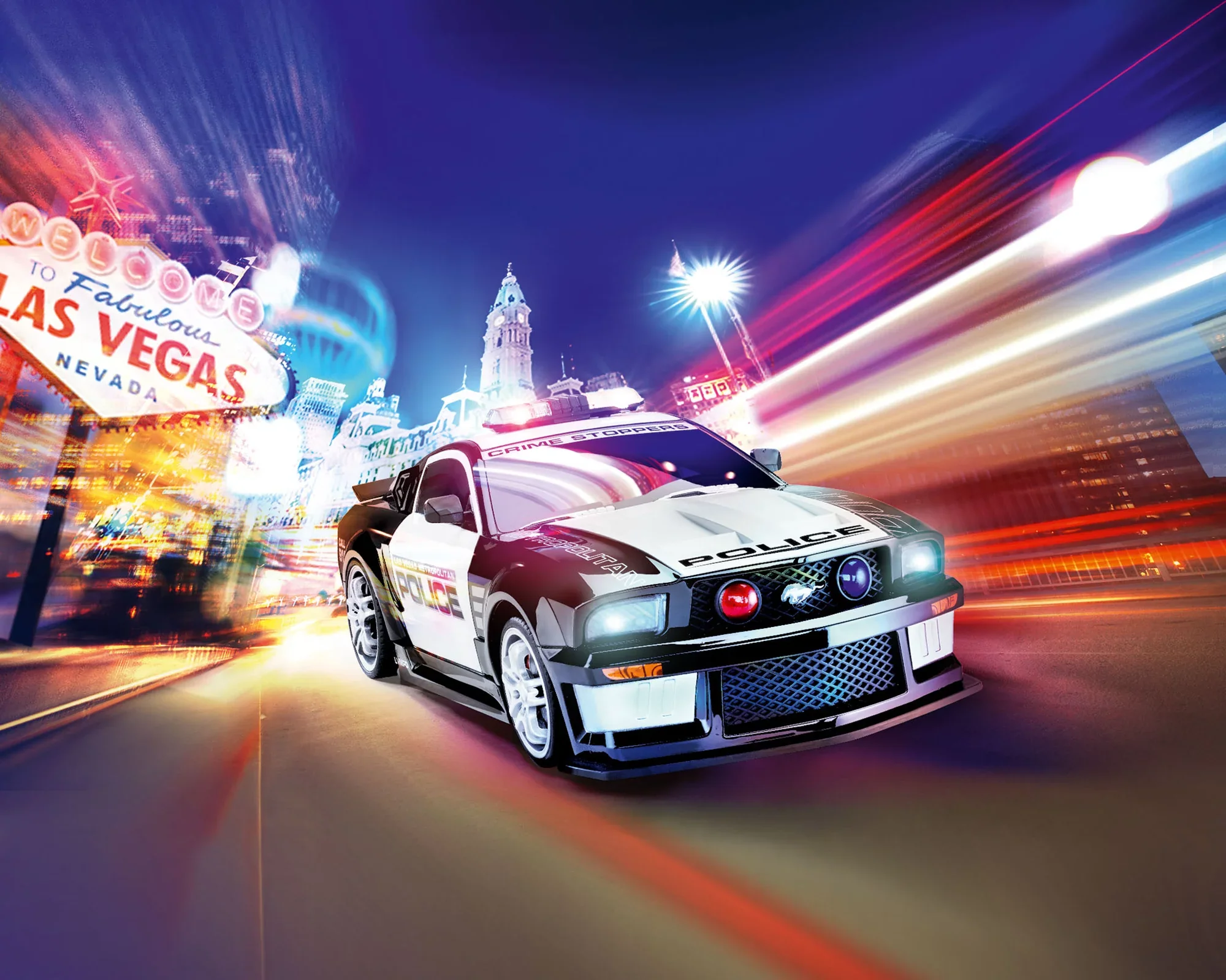 RC Car Ford Mustang Police - Image 9