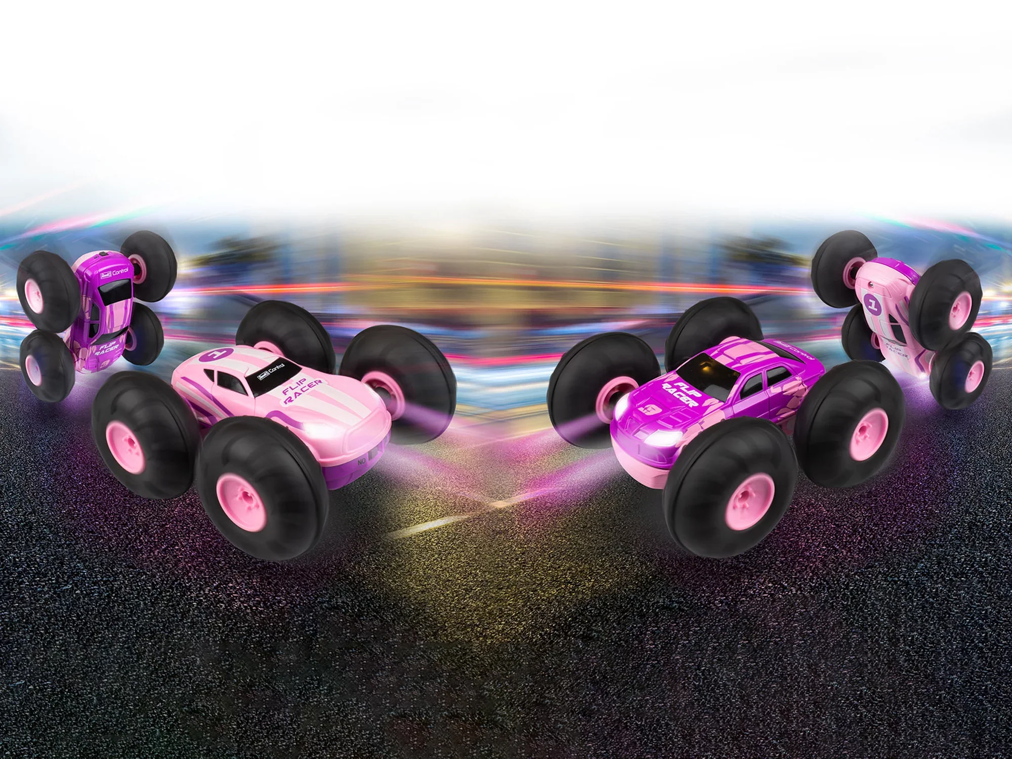RC Stunt Car Flip Racer "Pink" - Image 10