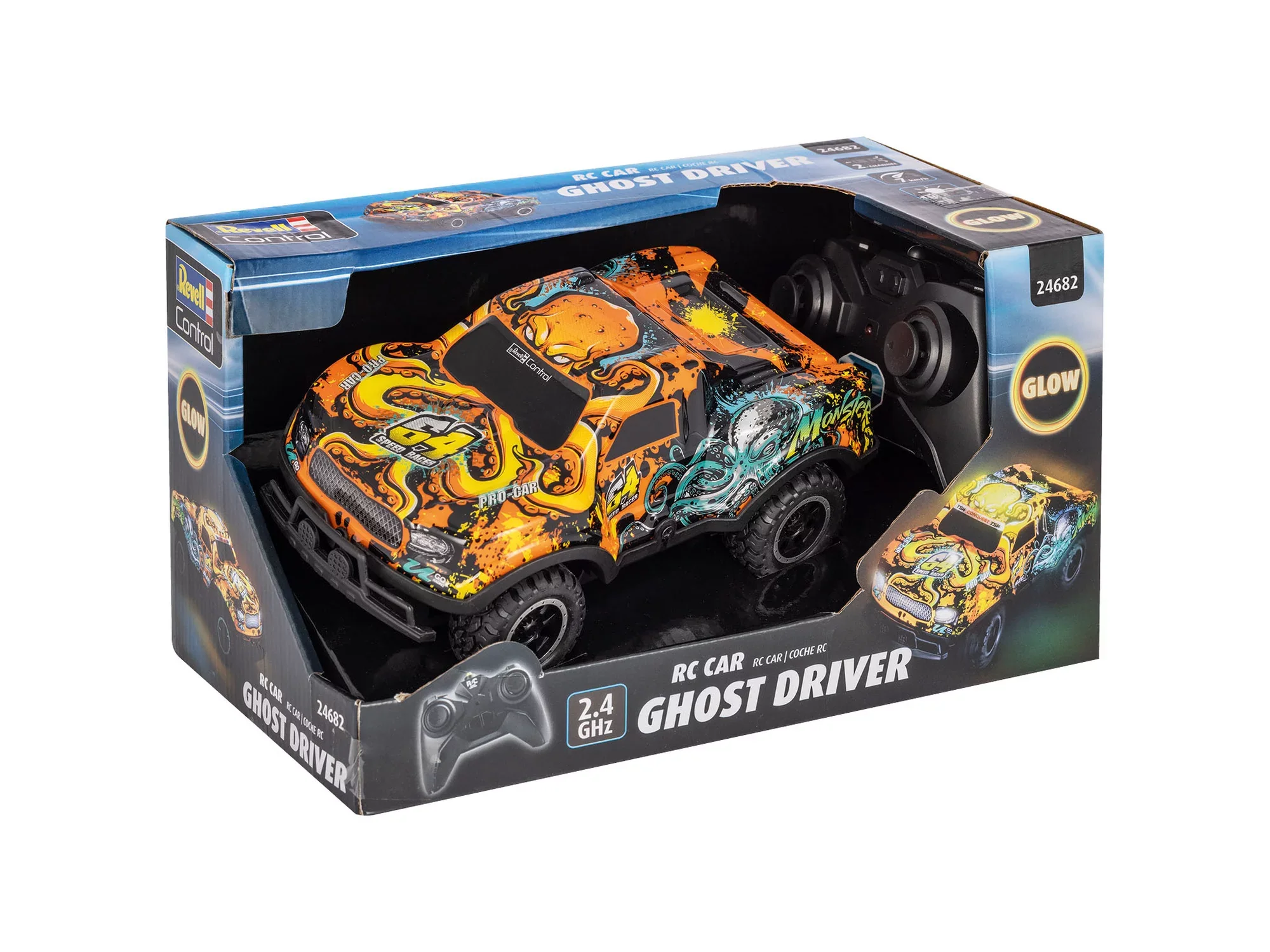 RC Car Ghost Driver (Orange) - Image 3