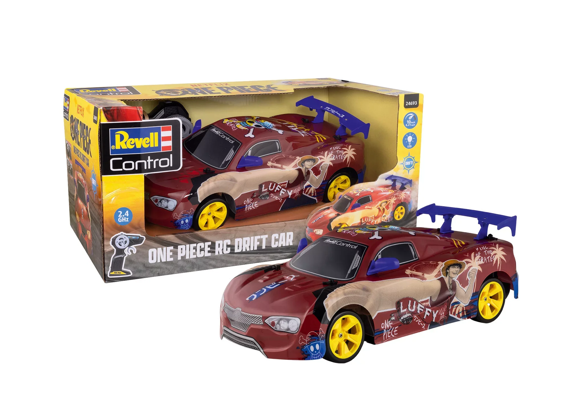 RC Anime Itasha Drift Car "One Piece" - Image 18